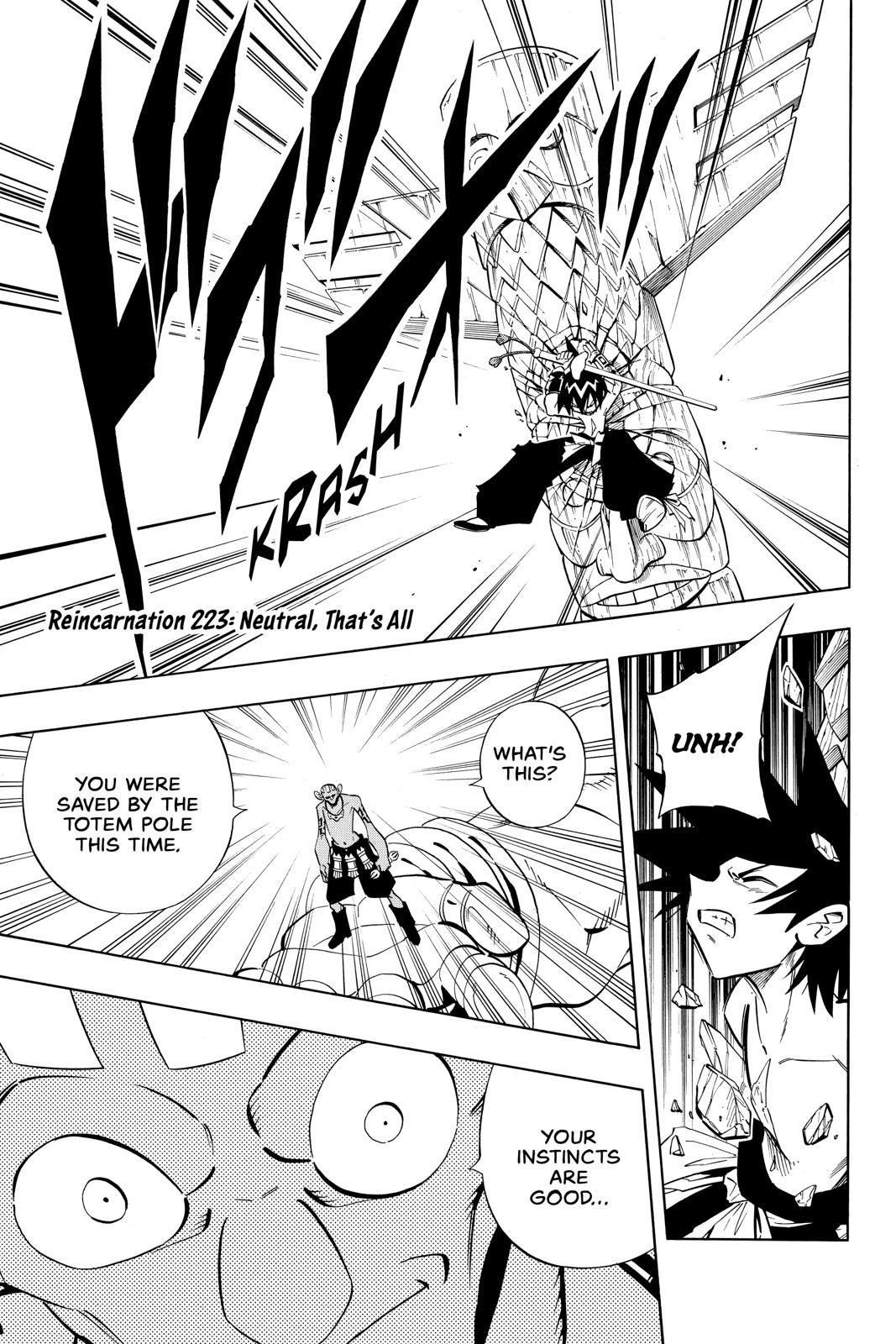 Shaman King chapter 223 page 1
