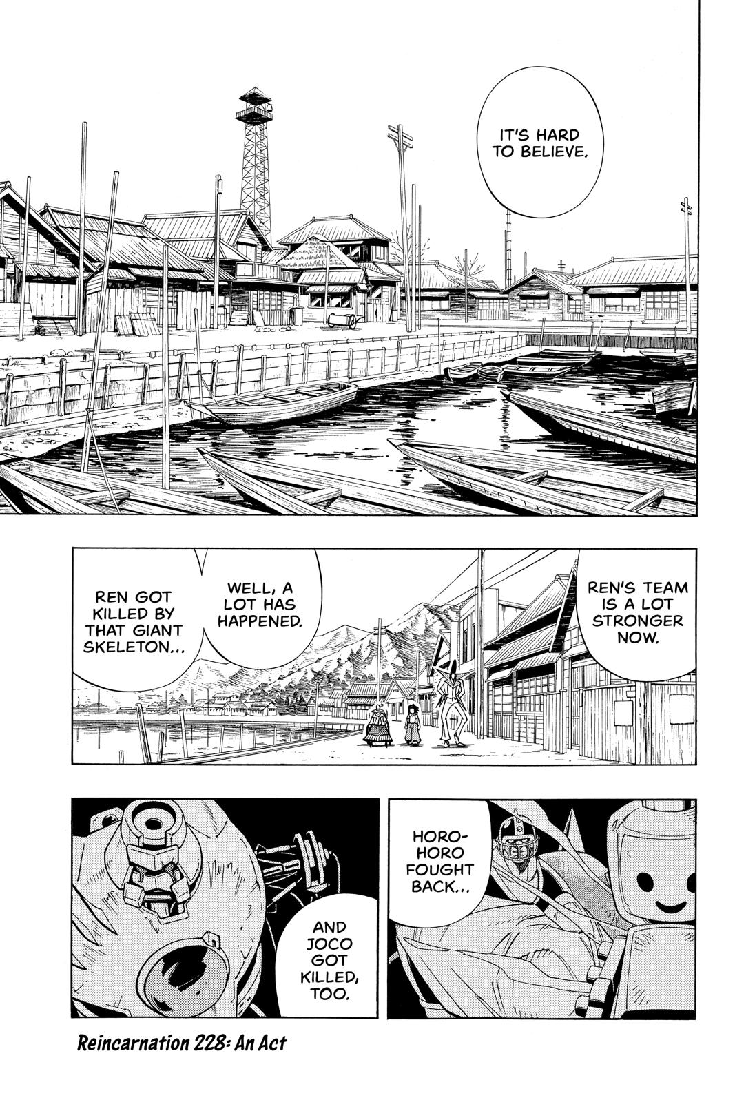 Shaman King chapter 228 page 1