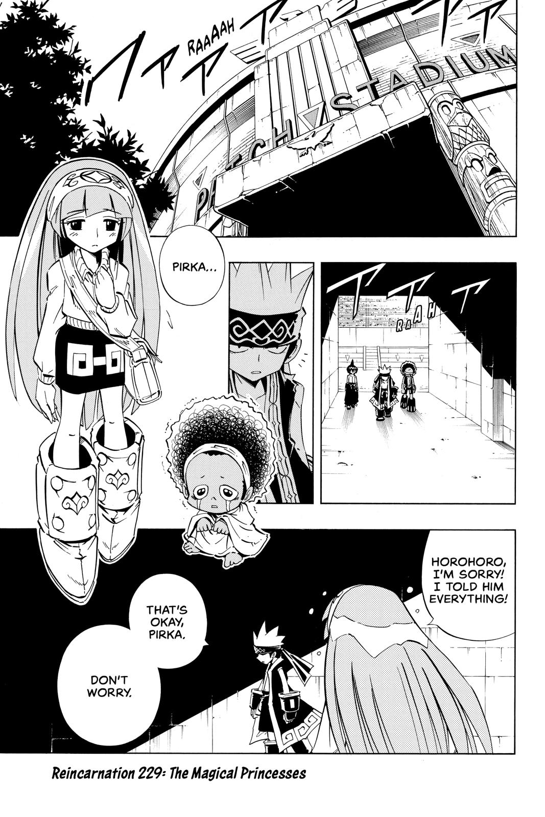 Shaman King chapter 229 page 1