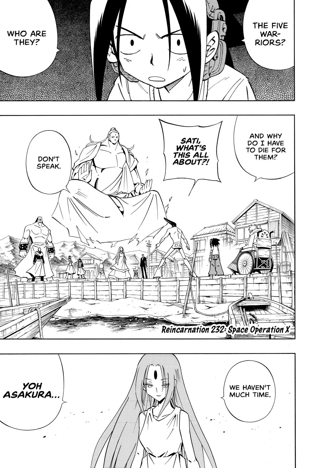 Shaman King chapter 232 page 1