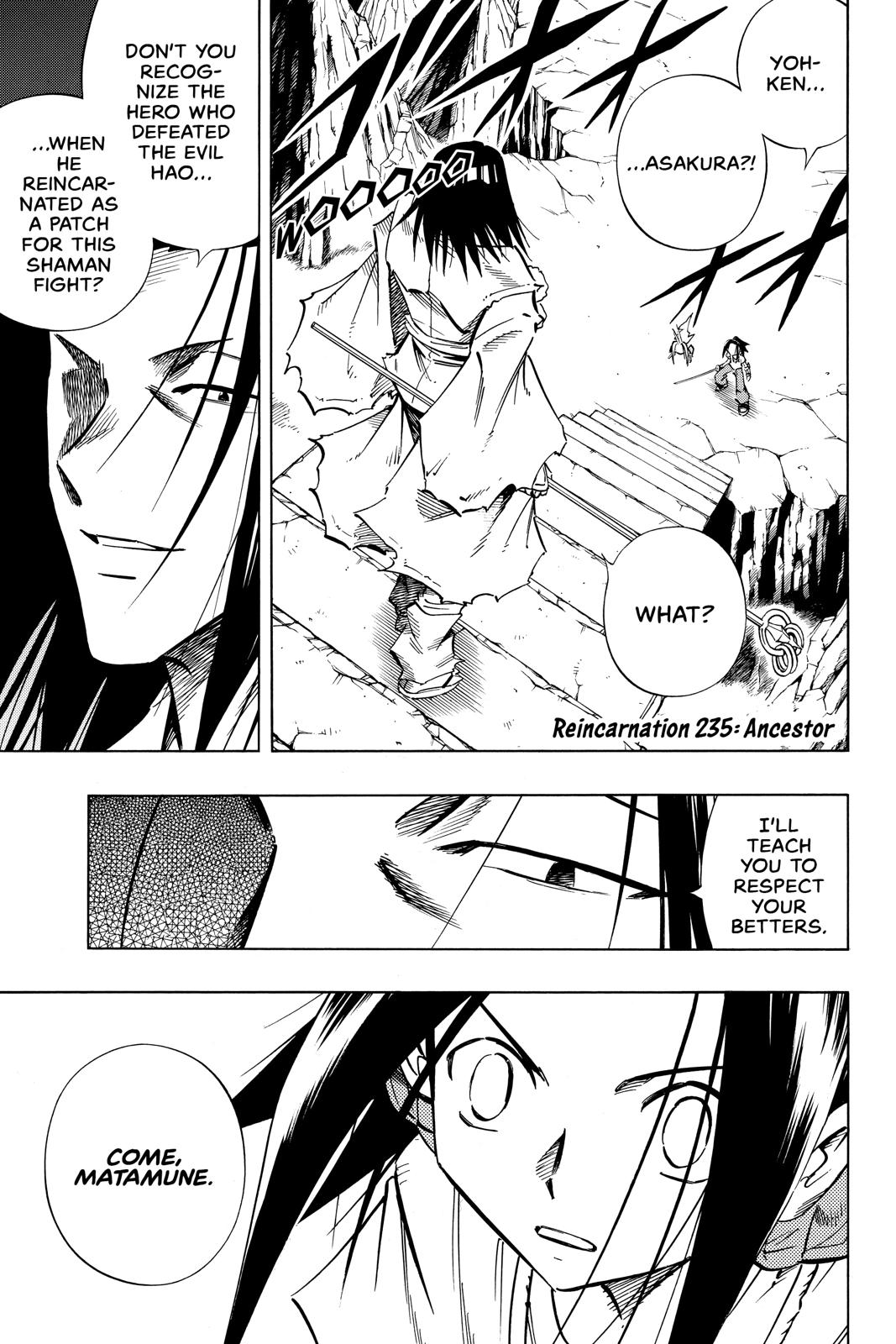 Shaman King chapter 235 page 1