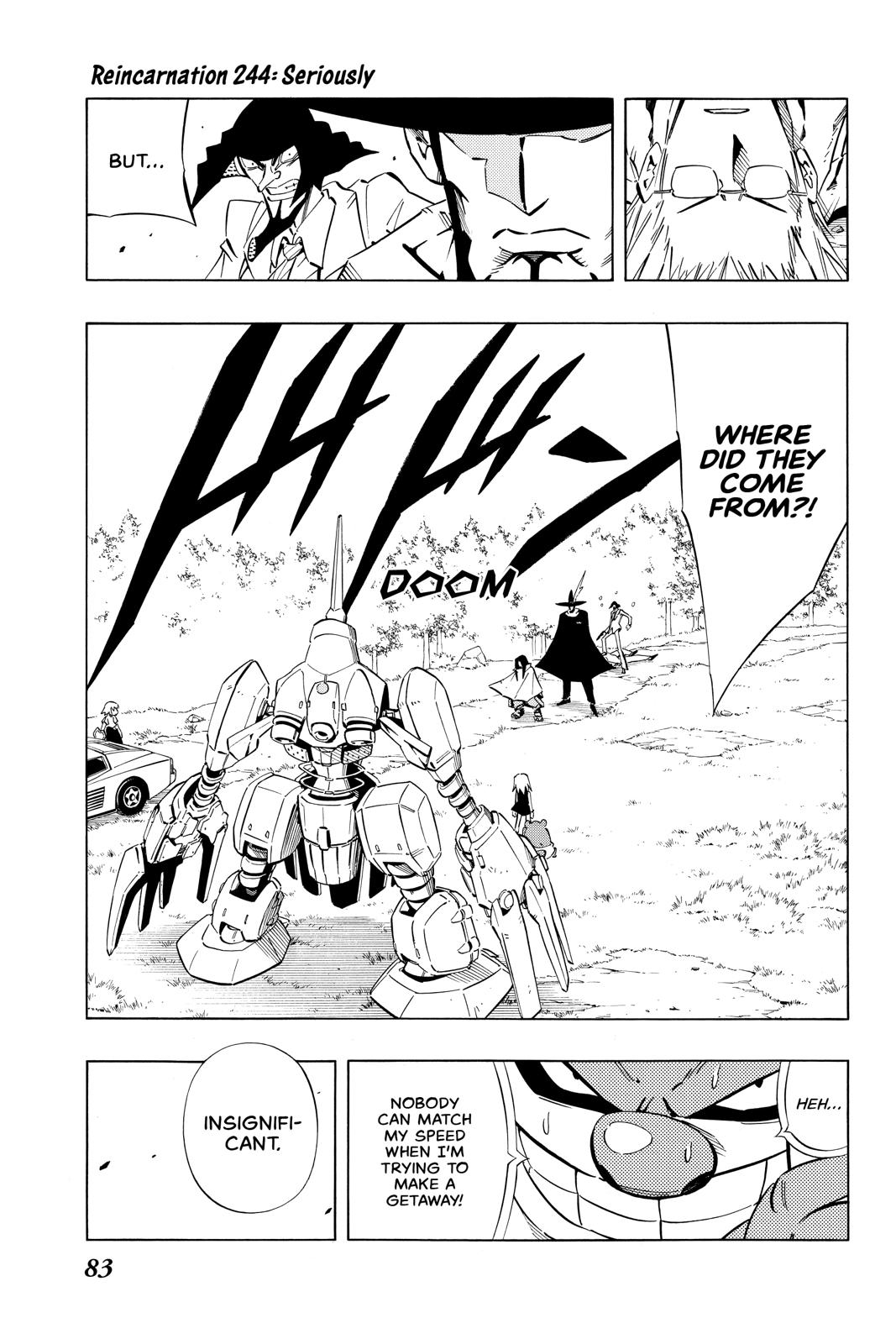 Shaman King chapter 244 page 1