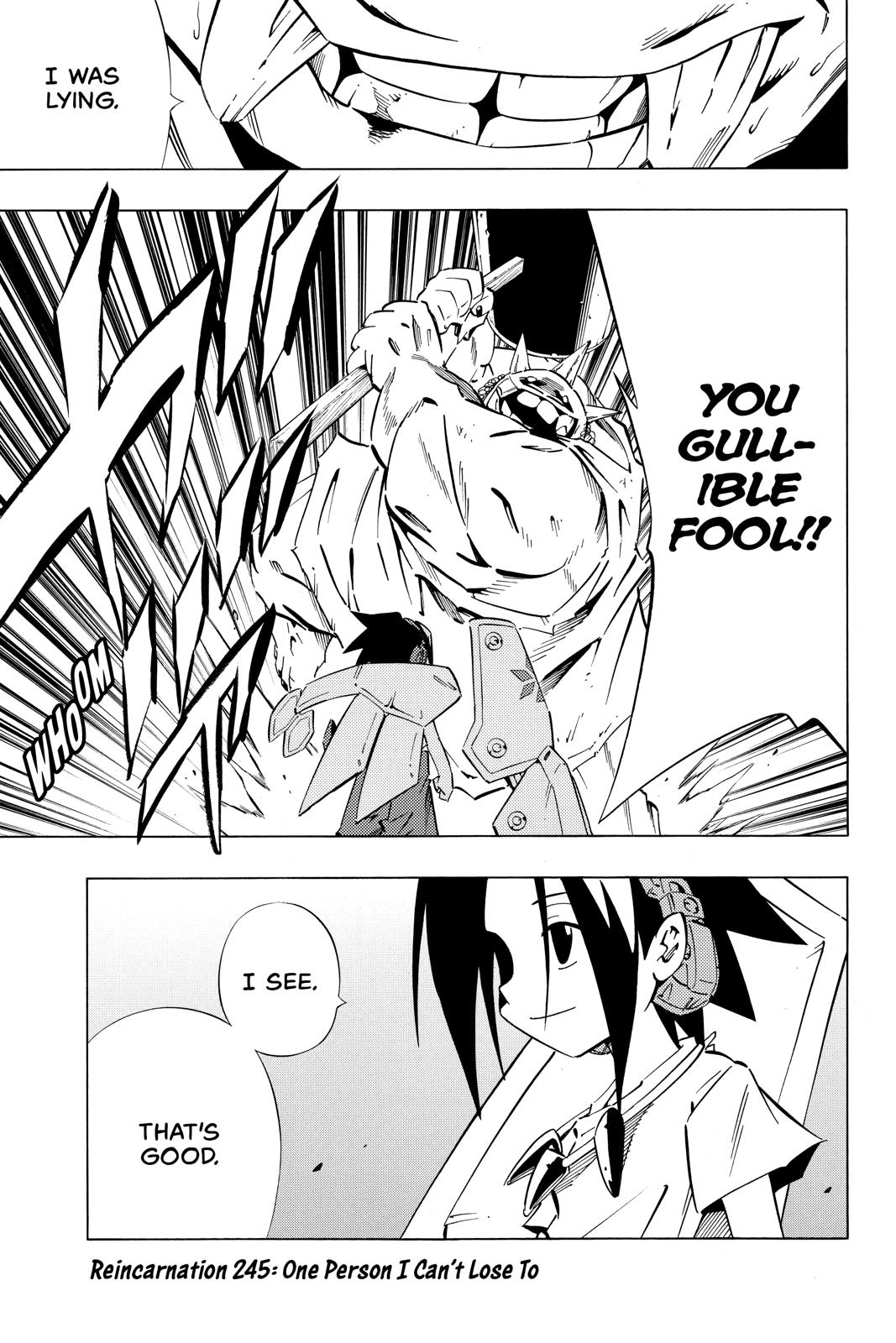 Shaman King chapter 245 page 1