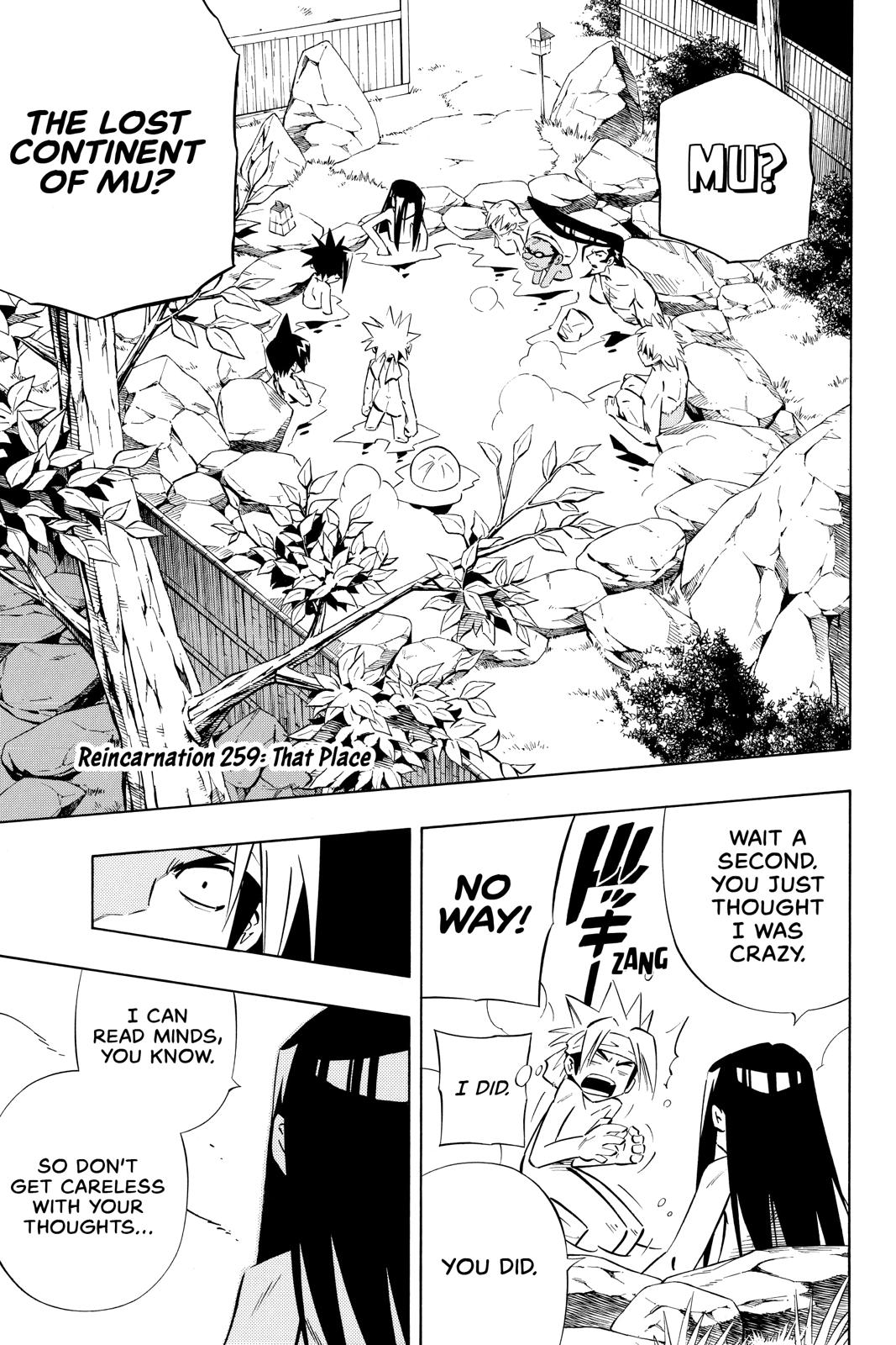 Shaman King chapter 259 page 1