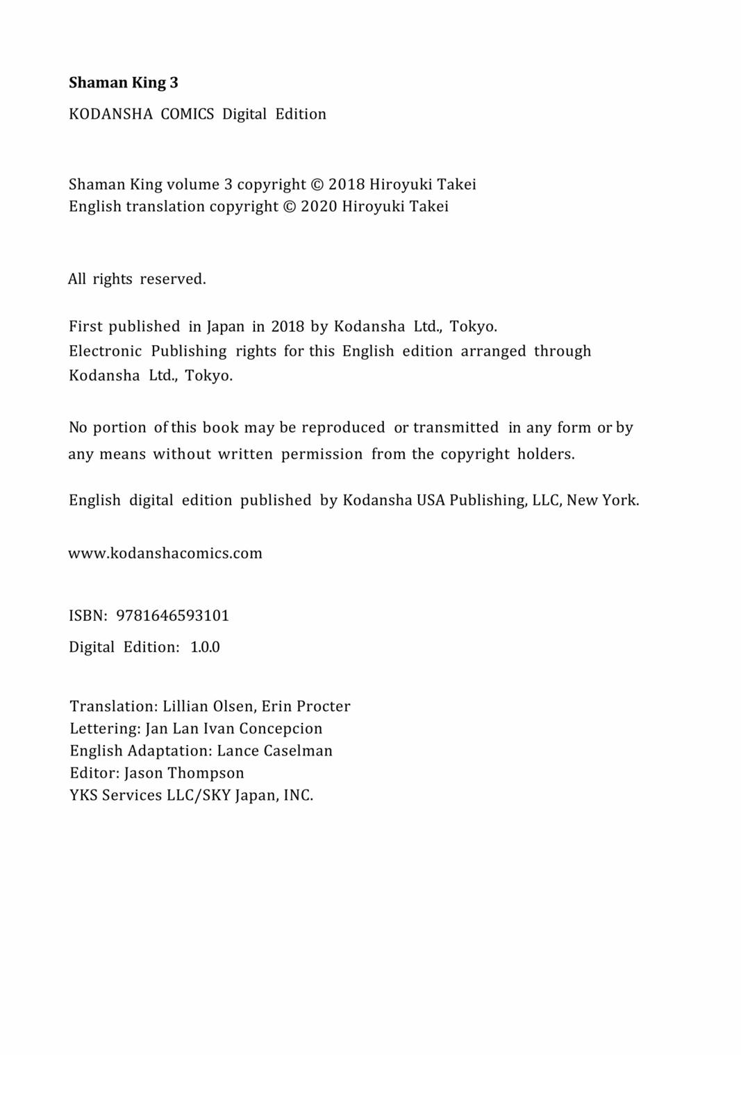 Shaman King chapter 26 page 19