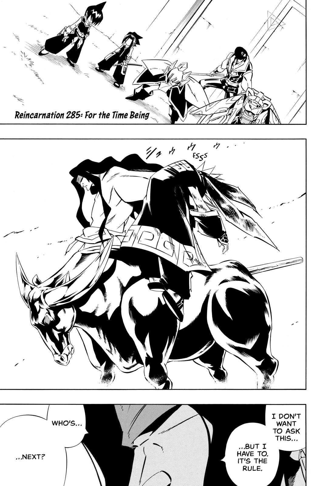 Shaman King chapter 285 page 1