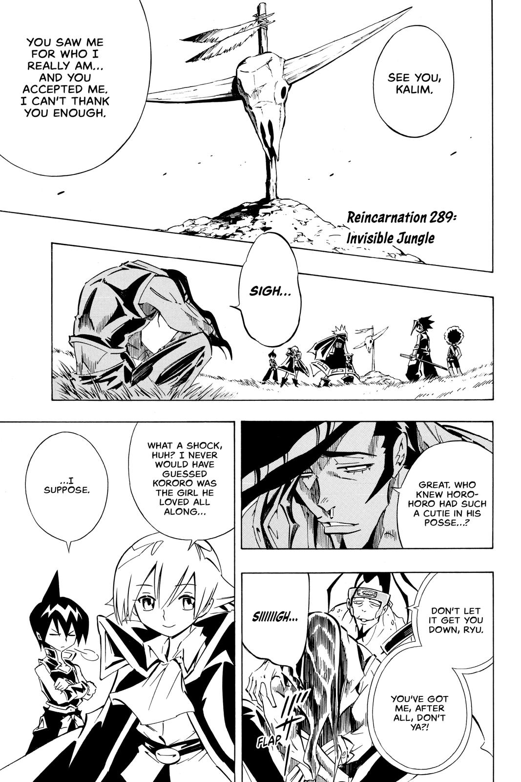 Shaman King chapter 289 page 1