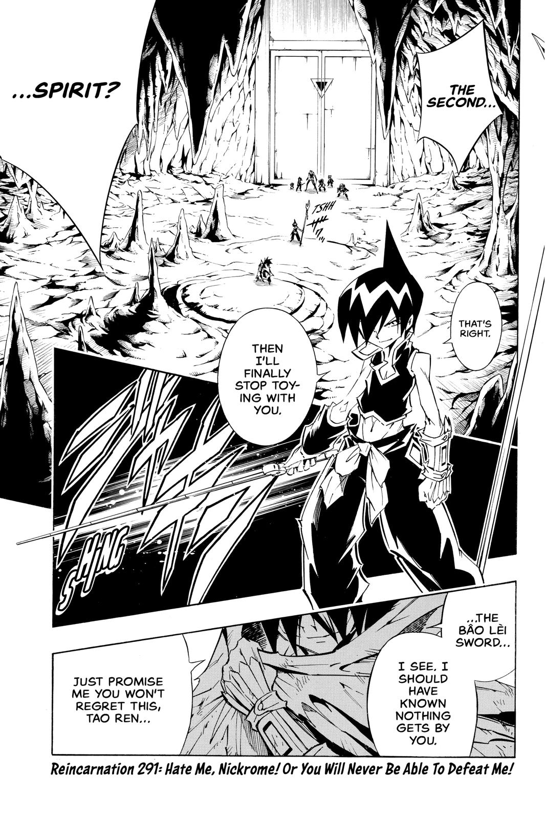 Shaman King chapter 291 page 1