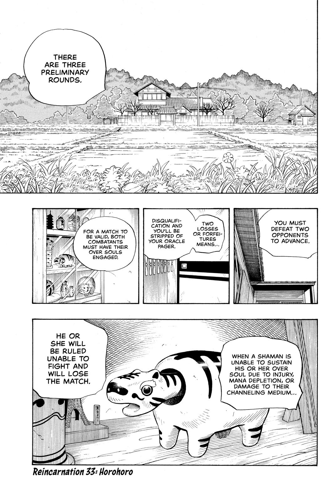 Shaman King chapter 33 page 1