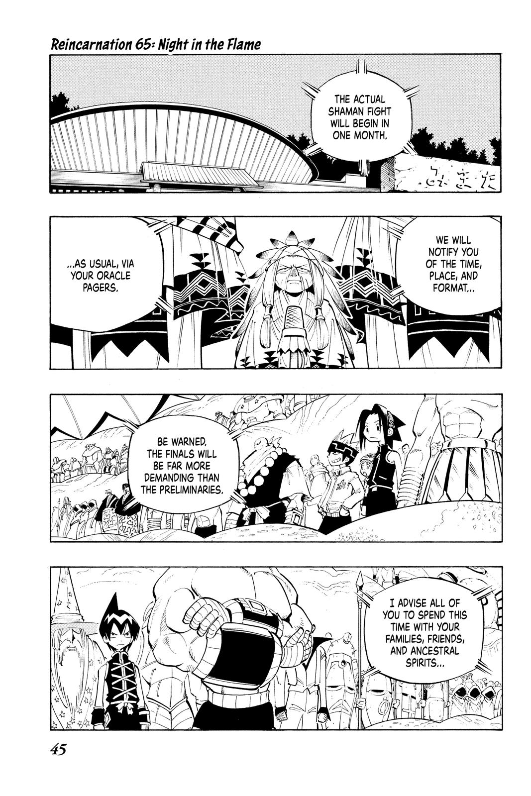 Shaman King chapter 65 page 1