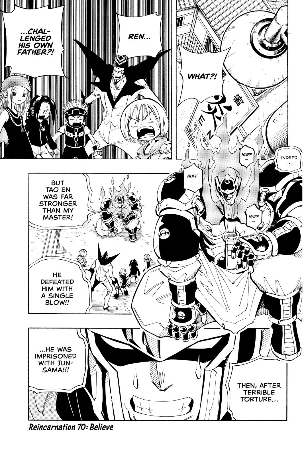 Shaman King chapter 70 page 1