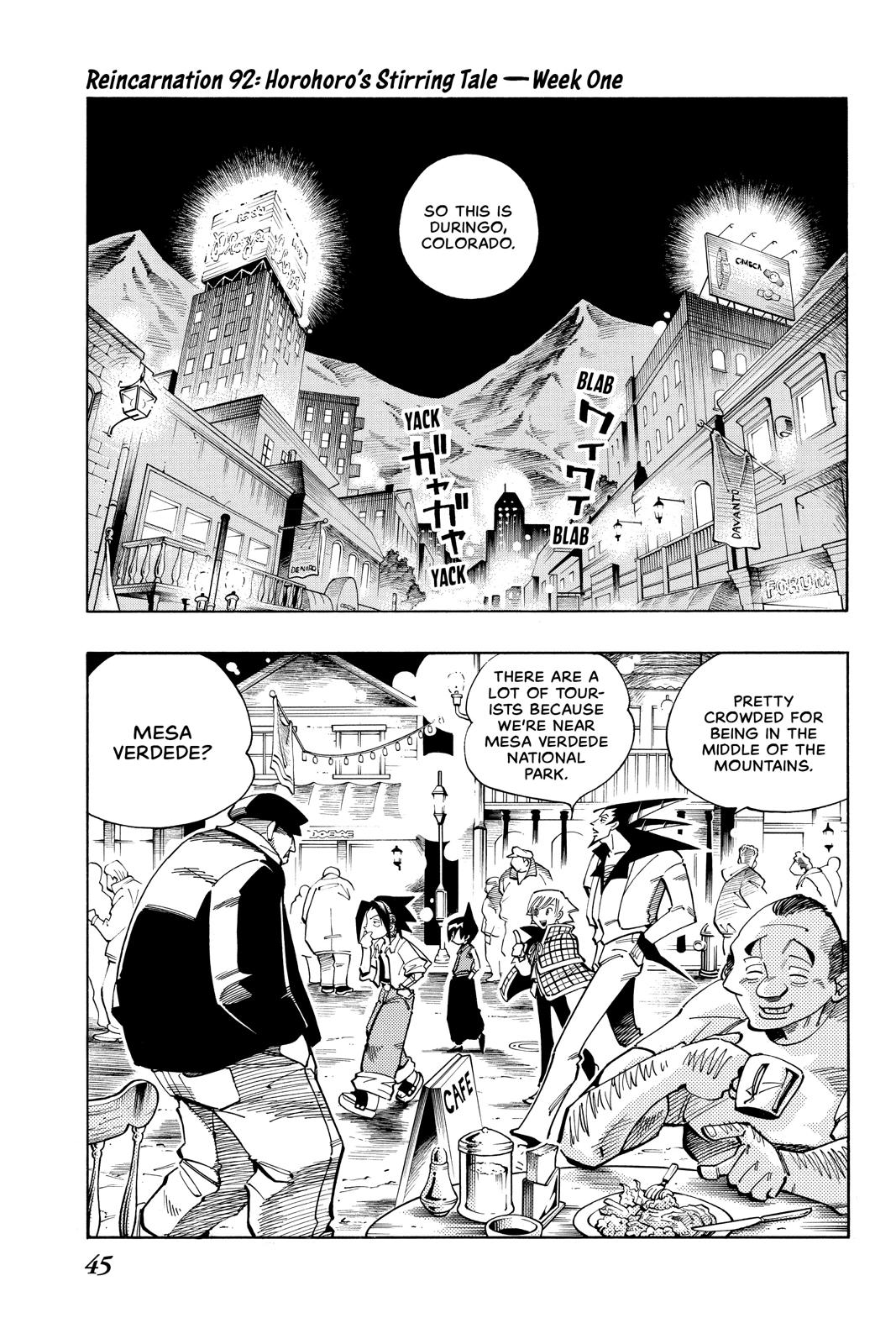 Shaman King chapter 92 page 1