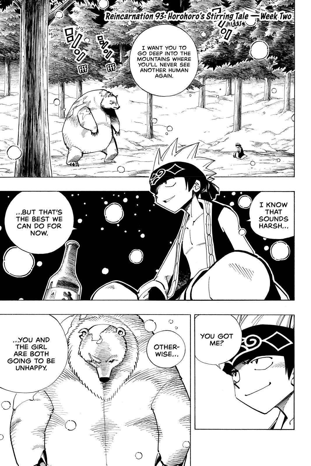 Shaman King chapter 93 page 1