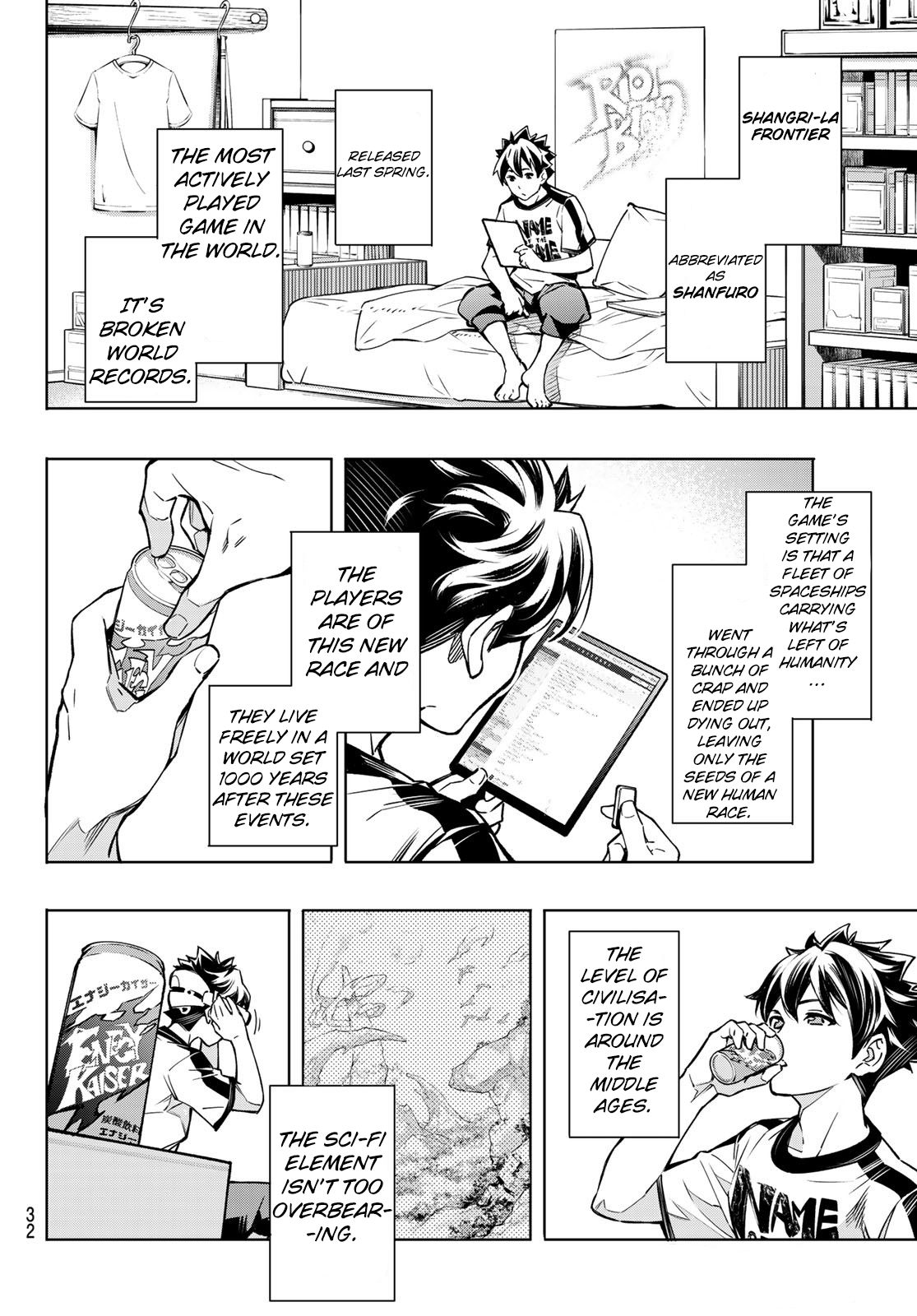 Shangri-La Frontier chapter 1 page 18