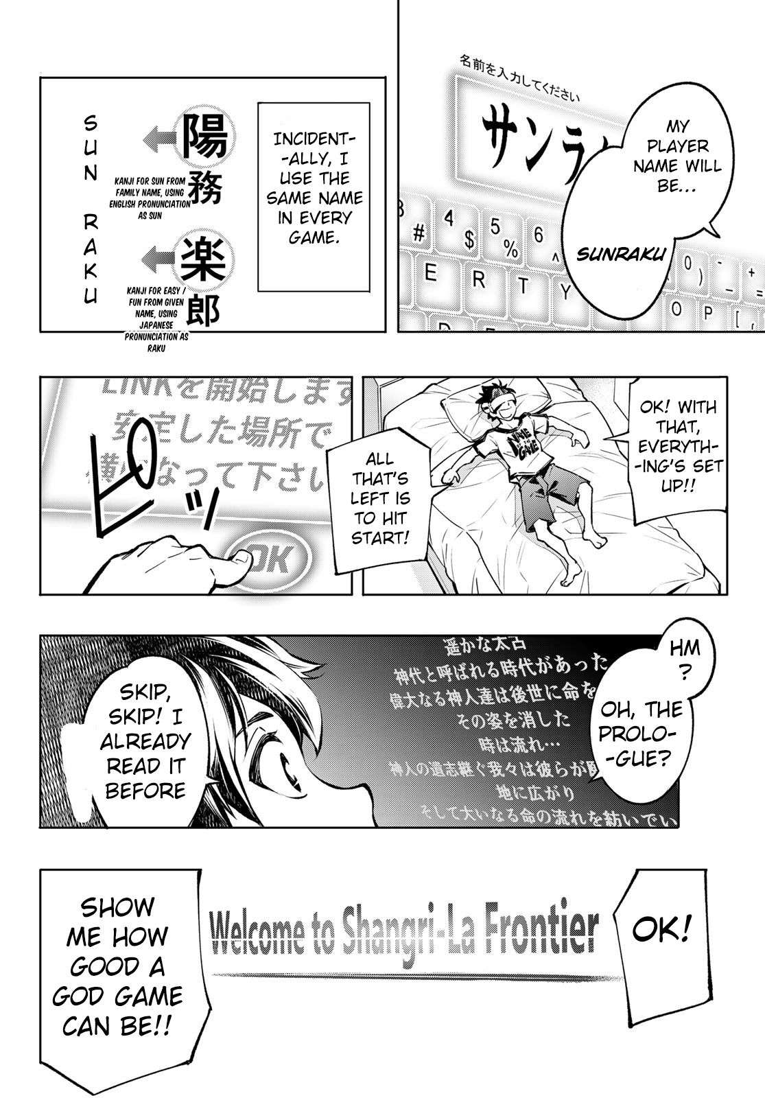 Shangri-La Frontier chapter 1 page 24