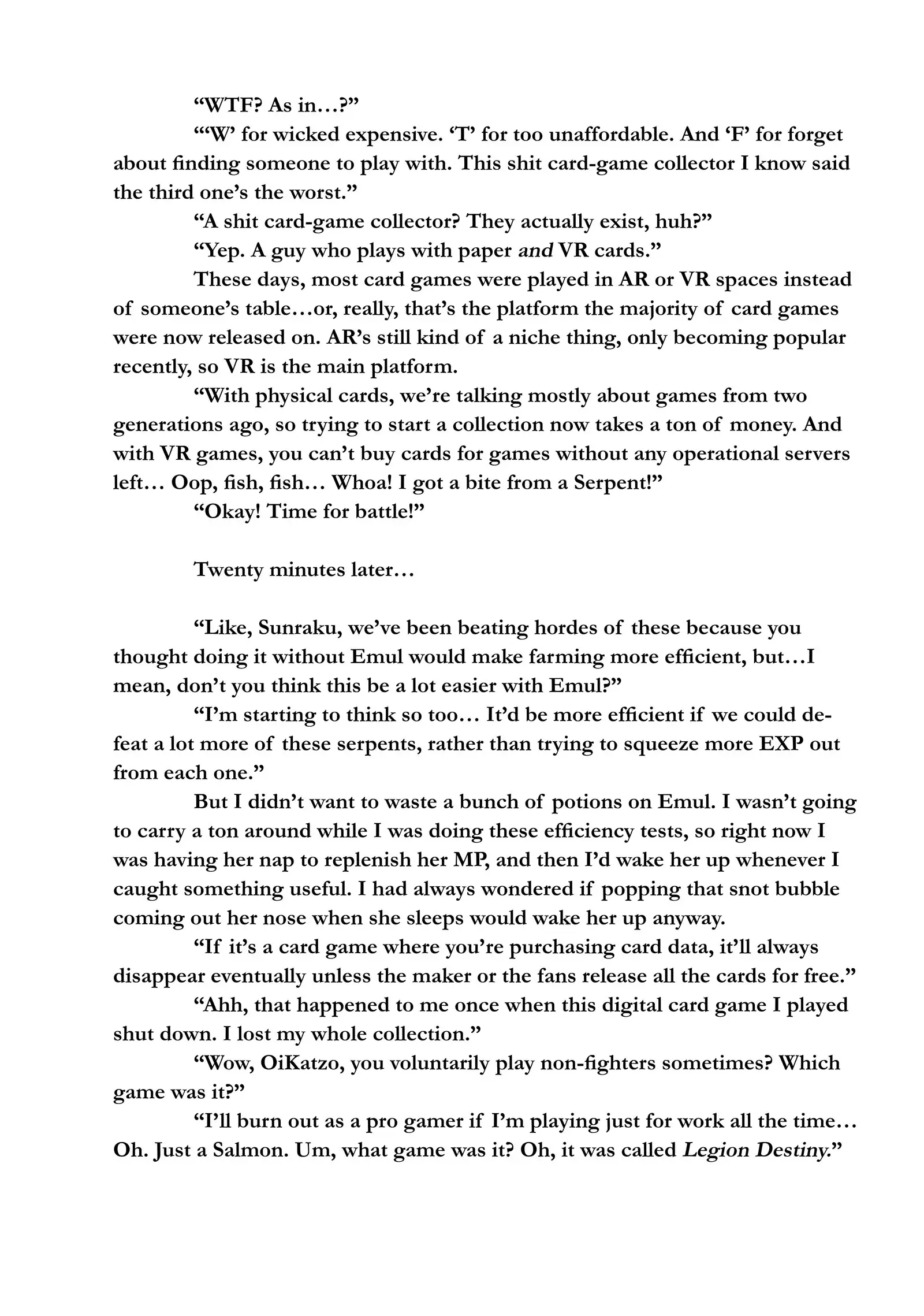 Shangri-La Frontier chapter 105.5 page 3