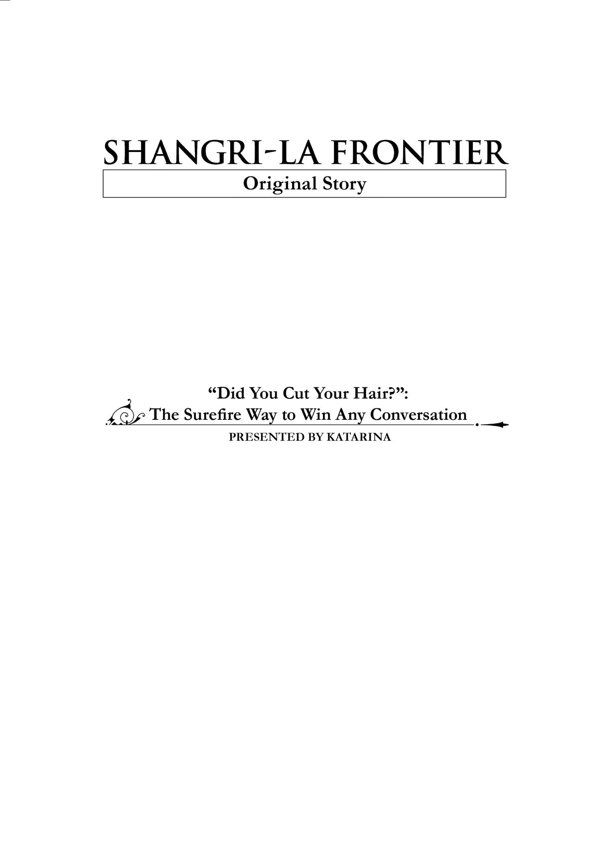 Shangri-La Frontier chapter 145.5 page 1