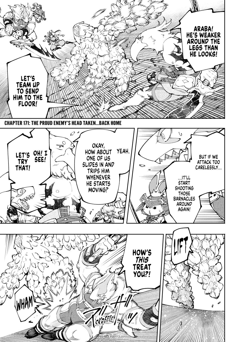 Shangri-La Frontier chapter 171 page 1