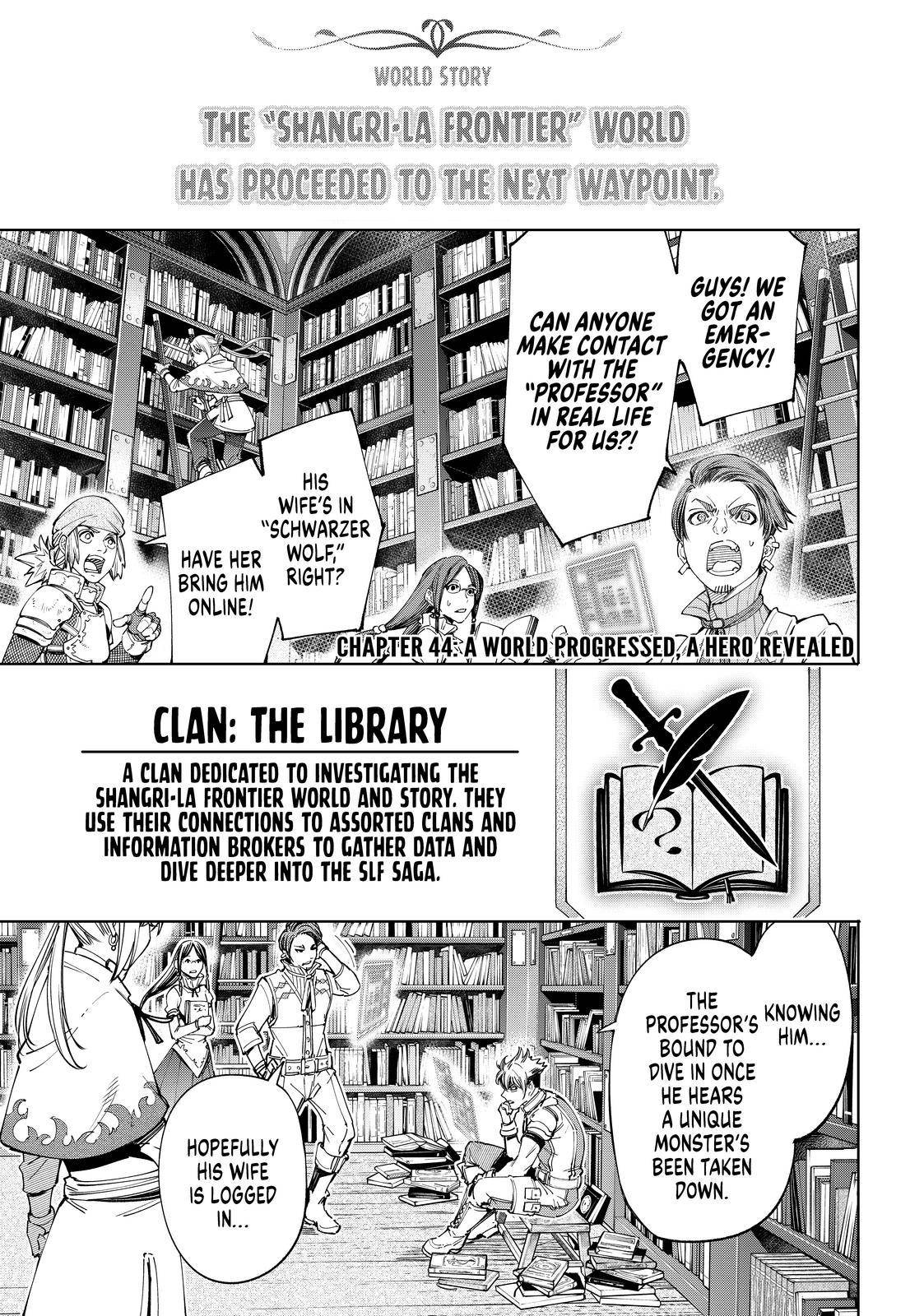 Shangri-La Frontier chapter 44 page 1