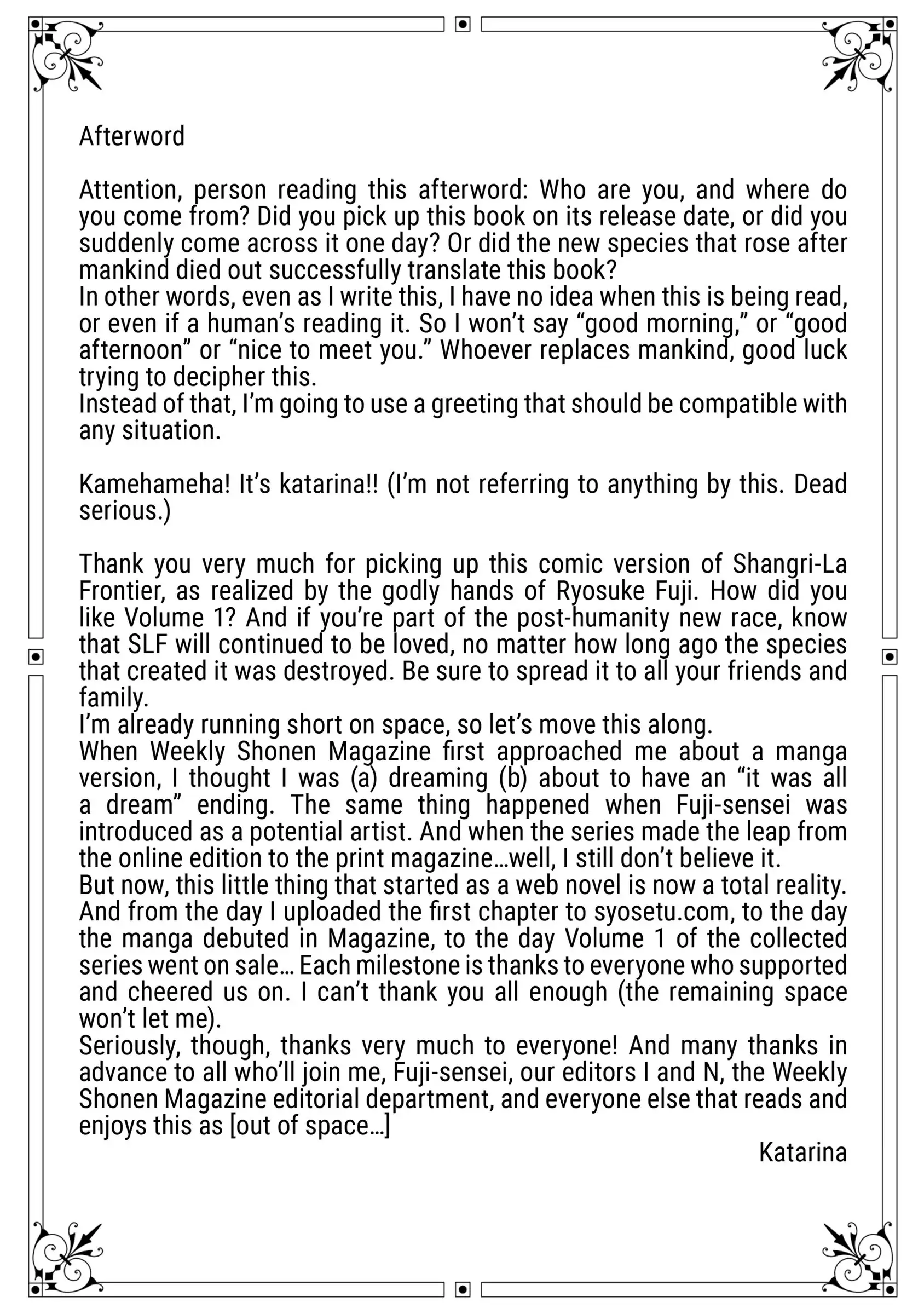 Shangri-La Frontier chapter 5.5 page 9