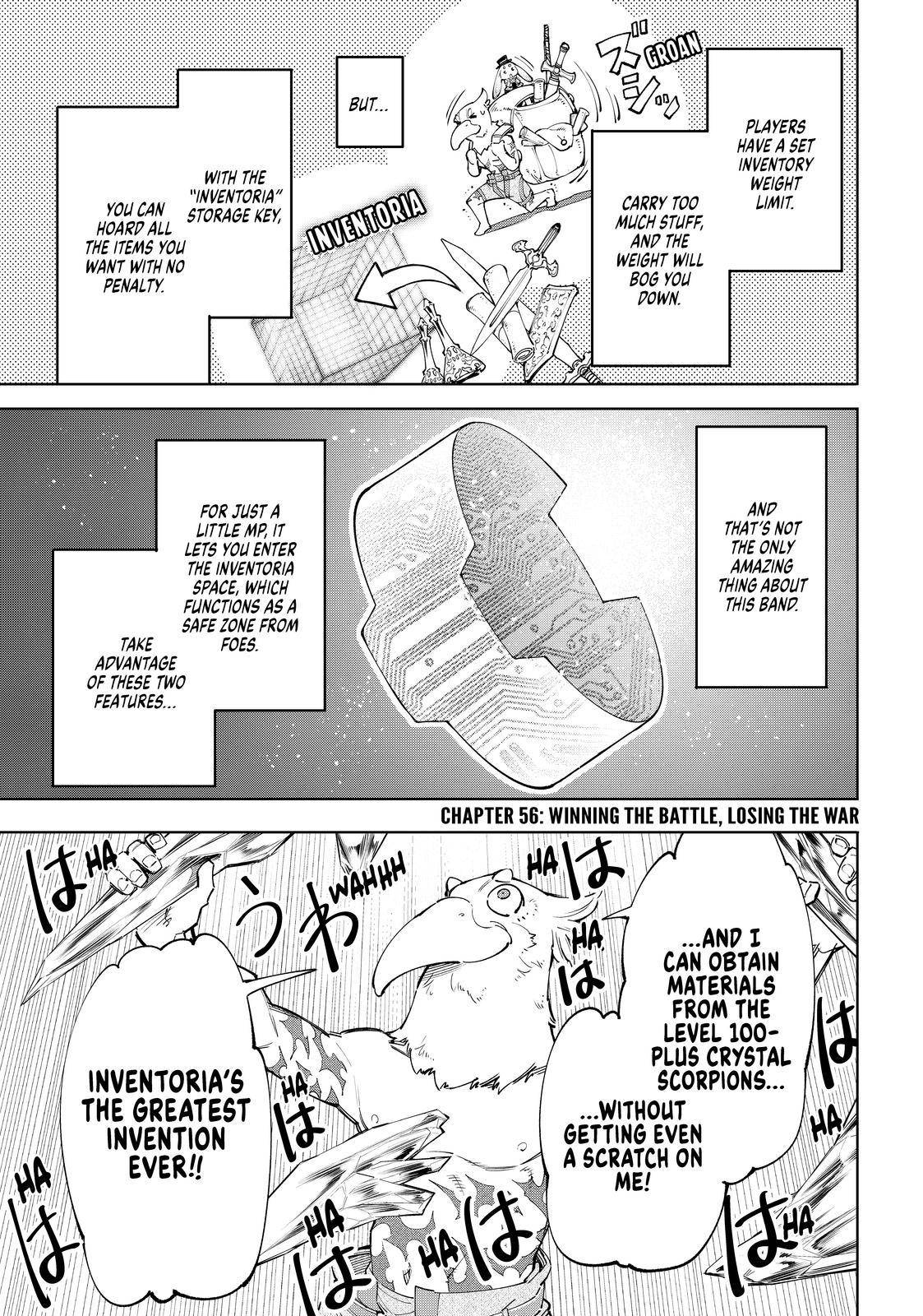 Shangri-La Frontier chapter 56 page 1