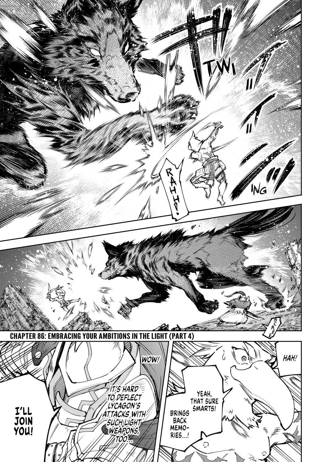 Shangri-La Frontier chapter 86 page 1