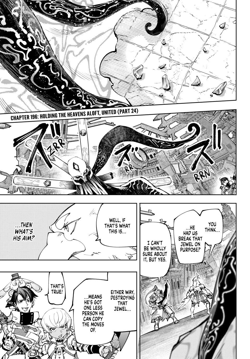 Shangri-La Frontier ~ Kusoge Hunter, Kamige ni Idoman to su~ chapter 196 page 1
