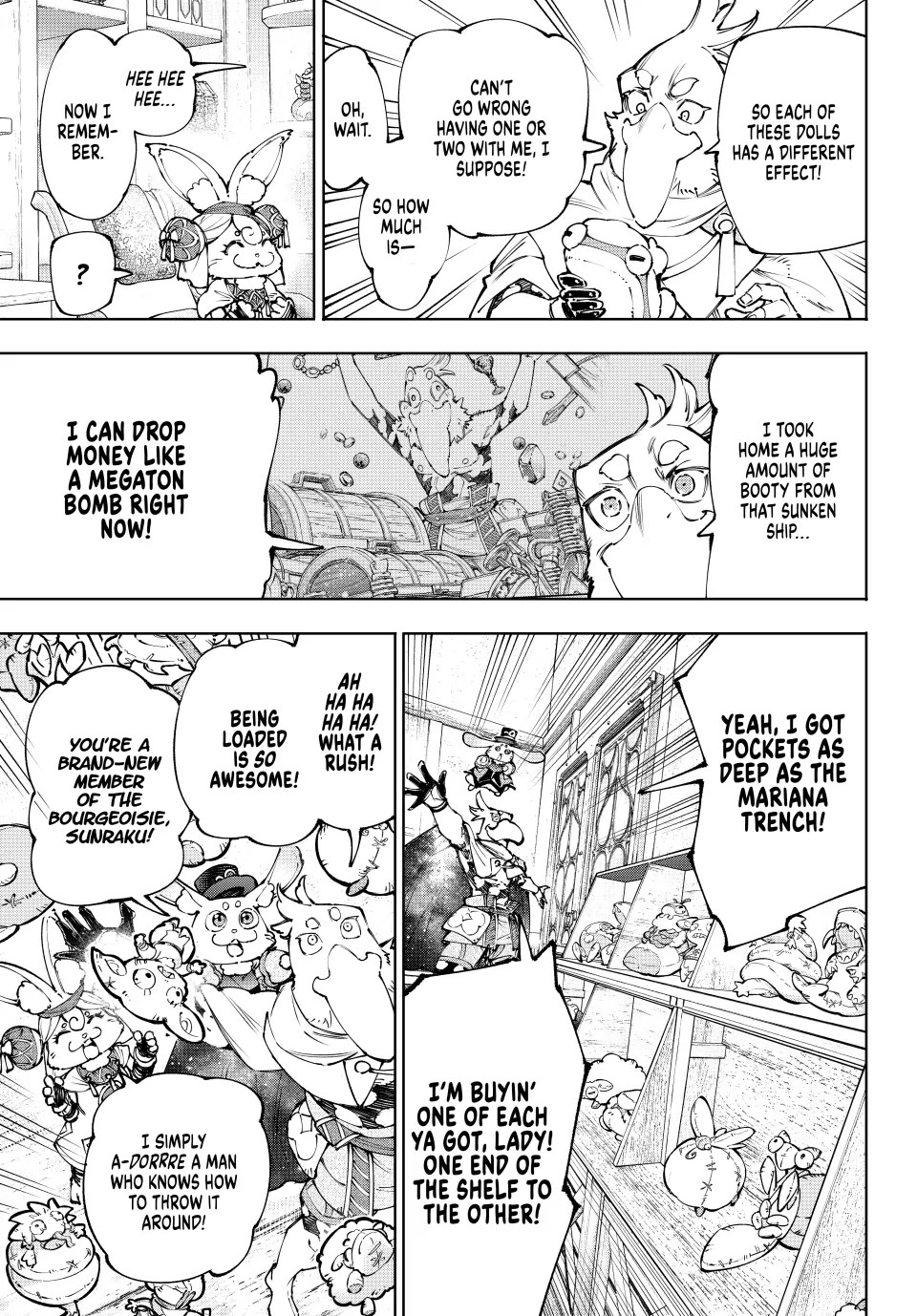 Shangri-La Frontier ~ Kusoge Hunter, Kamige ni Idoman to su~ chapter 215 page 9