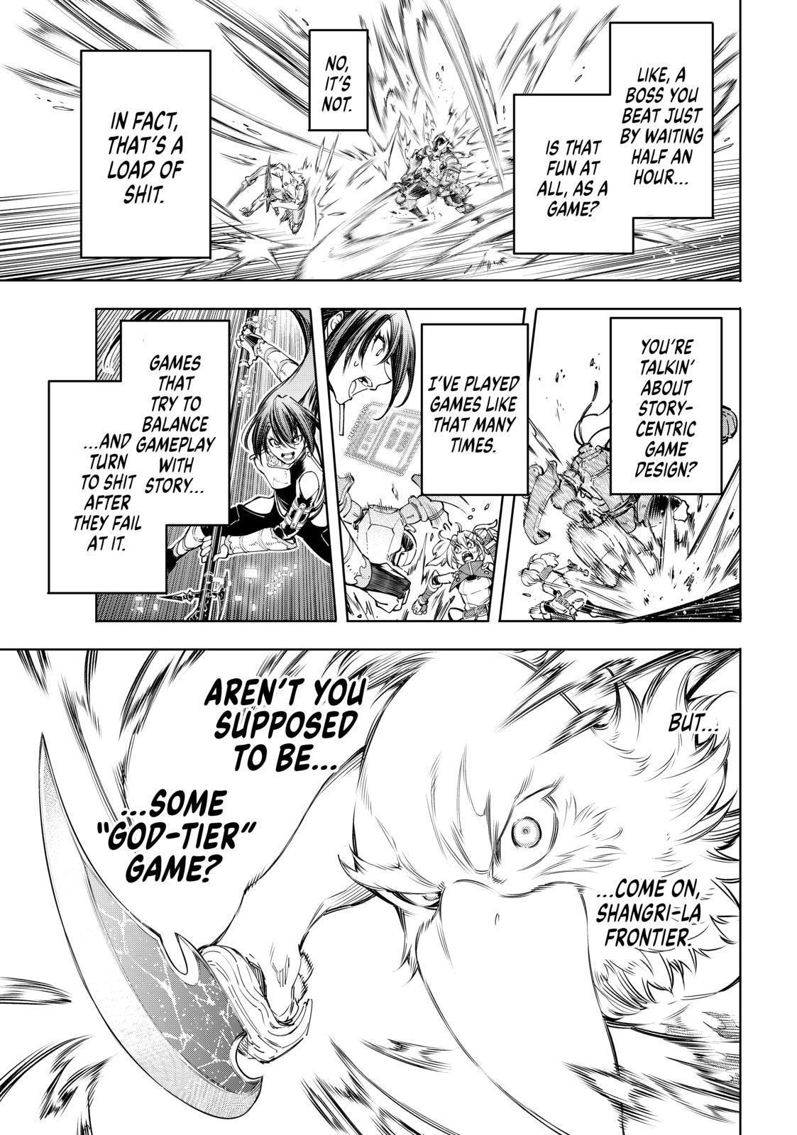 Shangri-La Frontier ~ Kusoge Hunter, Kamige ni Idoman to su~ chapter 35 page 13