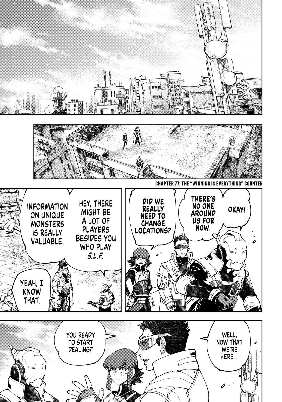 Shangri-La Frontier ~ Kusoge Hunter, Kamige ni Idoman to su~ chapter 77 page 1