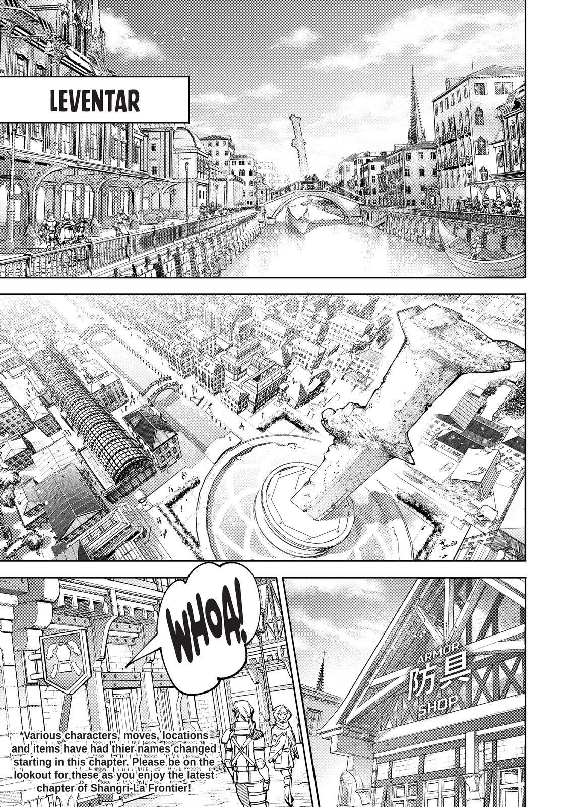 Shangri-La Frontier ~ Kusoge Hunter, Kamige ni Idoman to su~ chapter 81 page 2