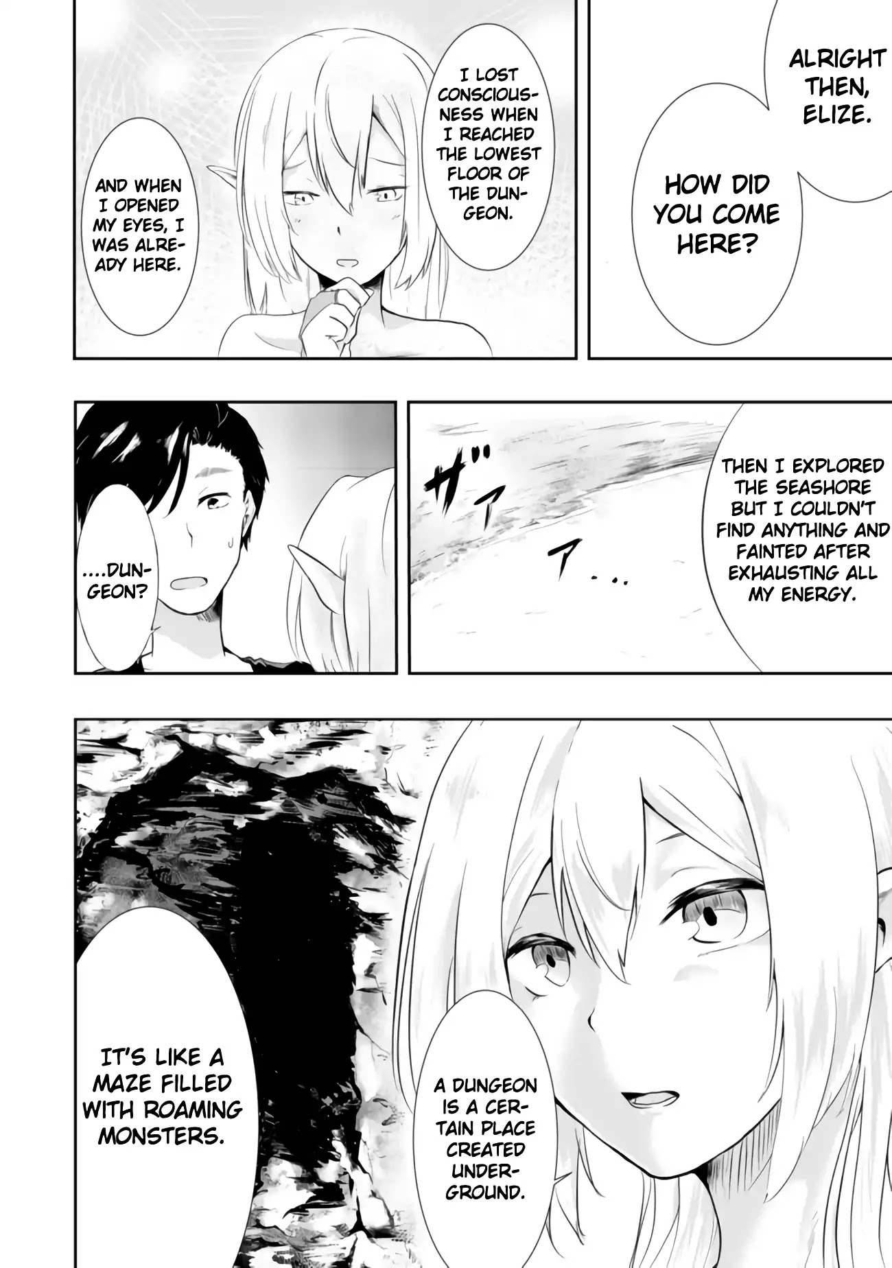 Sharing Life On A Deserted Island With An Elf chapter 1 page 10