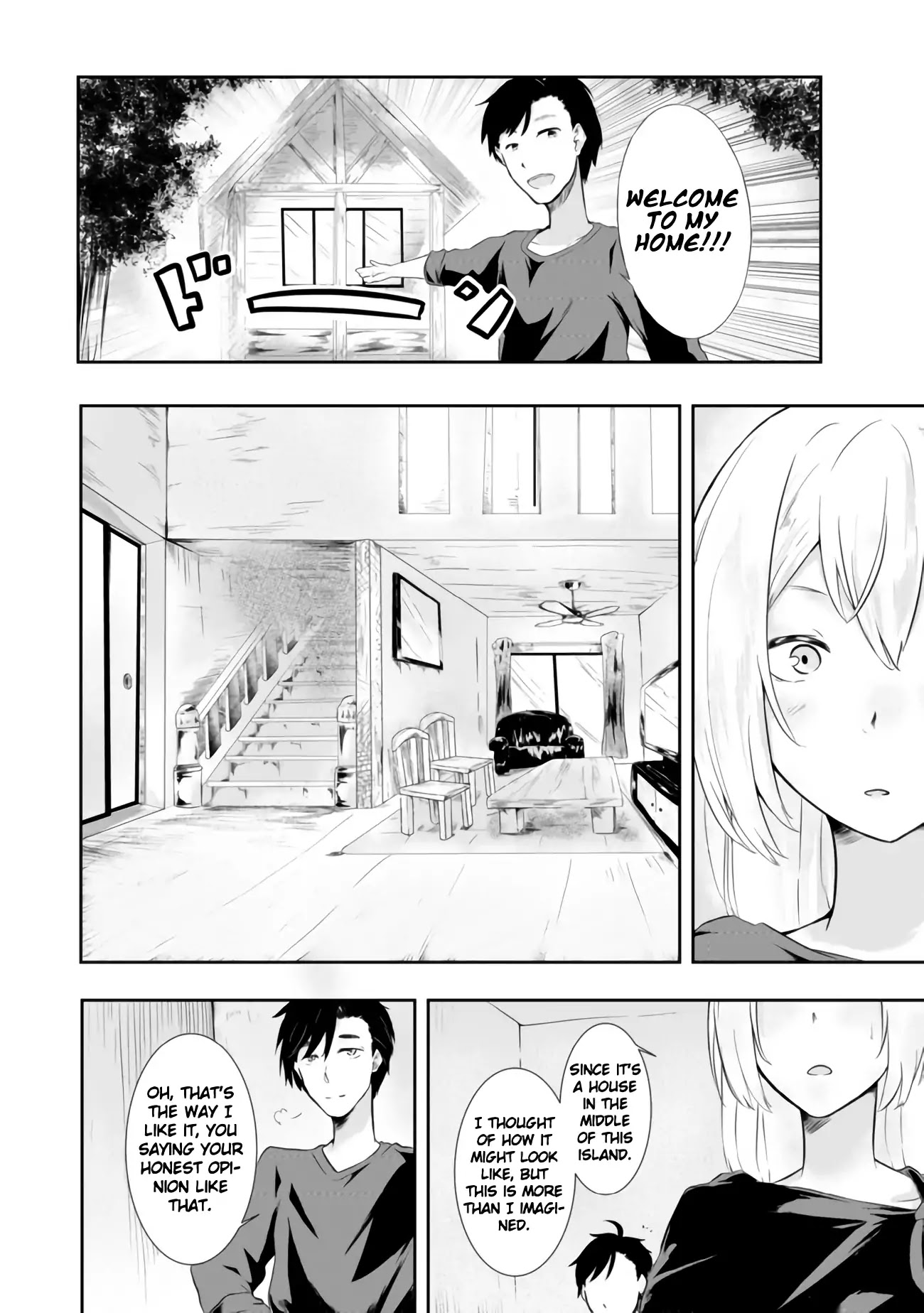 Sharing Life On A Deserted Island With An Elf chapter 1 page 14