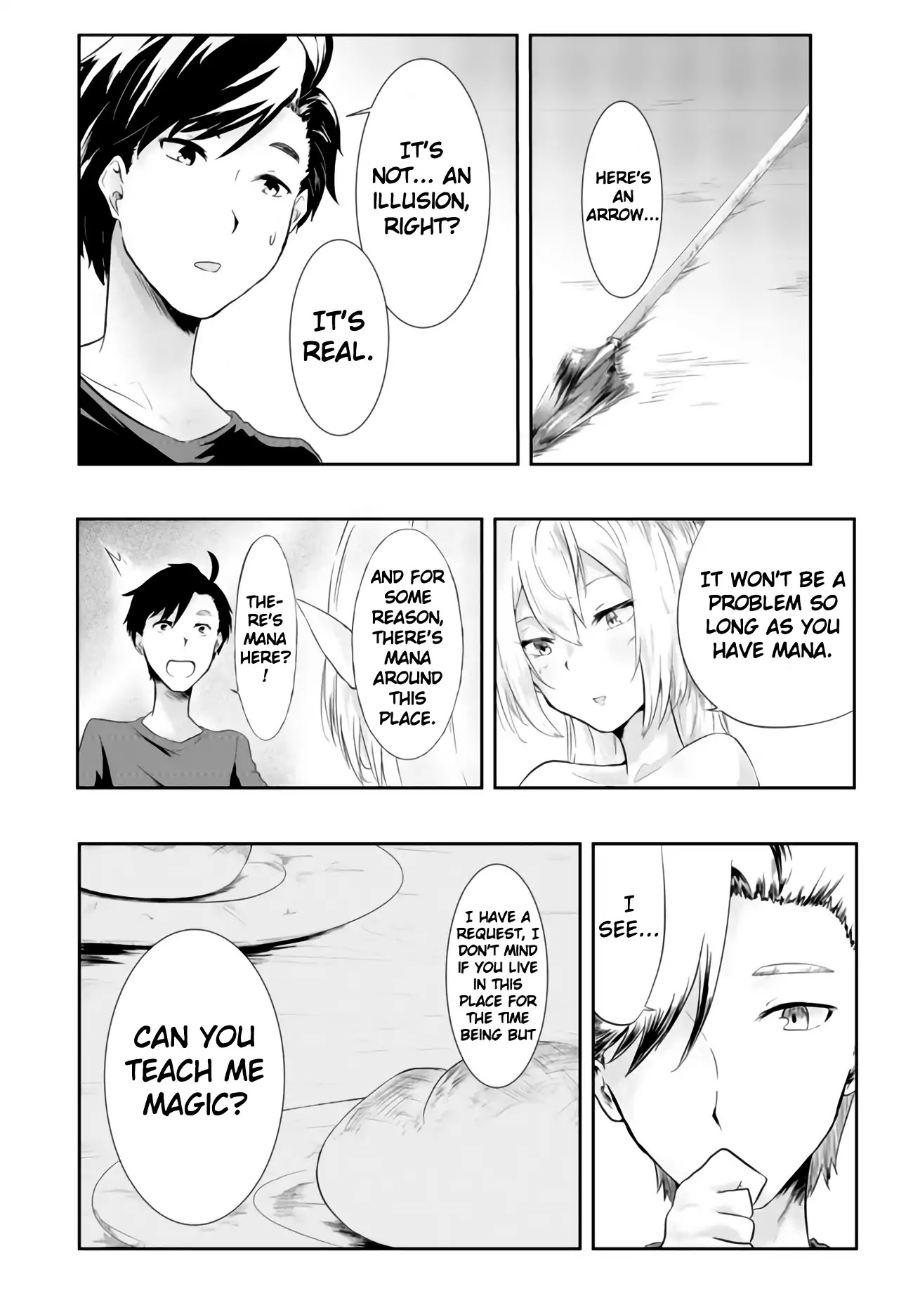 Sharing Life On A Deserted Island With An Elf chapter 1 page 18