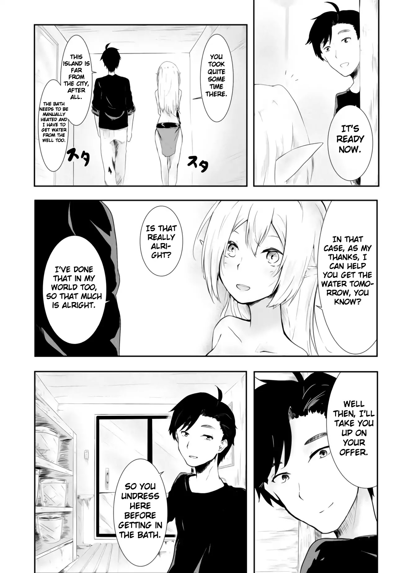 Sharing Life On A Deserted Island With An Elf chapter 1 page 20