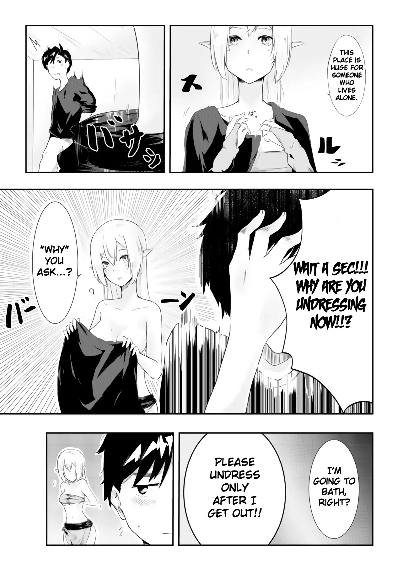 Sharing Life On A Deserted Island With An Elf chapter 1 page 21