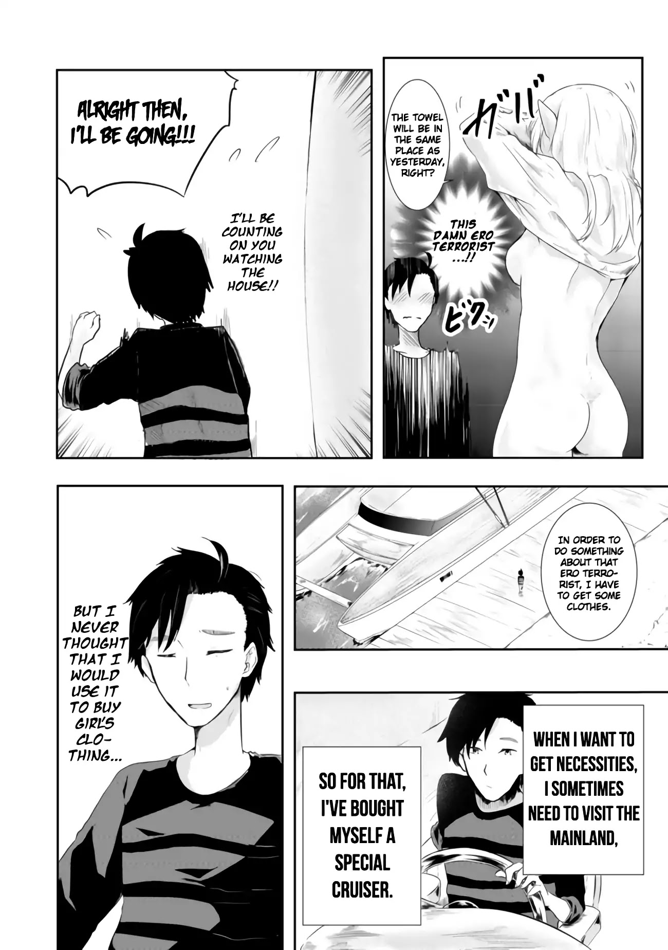 Sharing Life On A Deserted Island With An Elf chapter 1 page 36