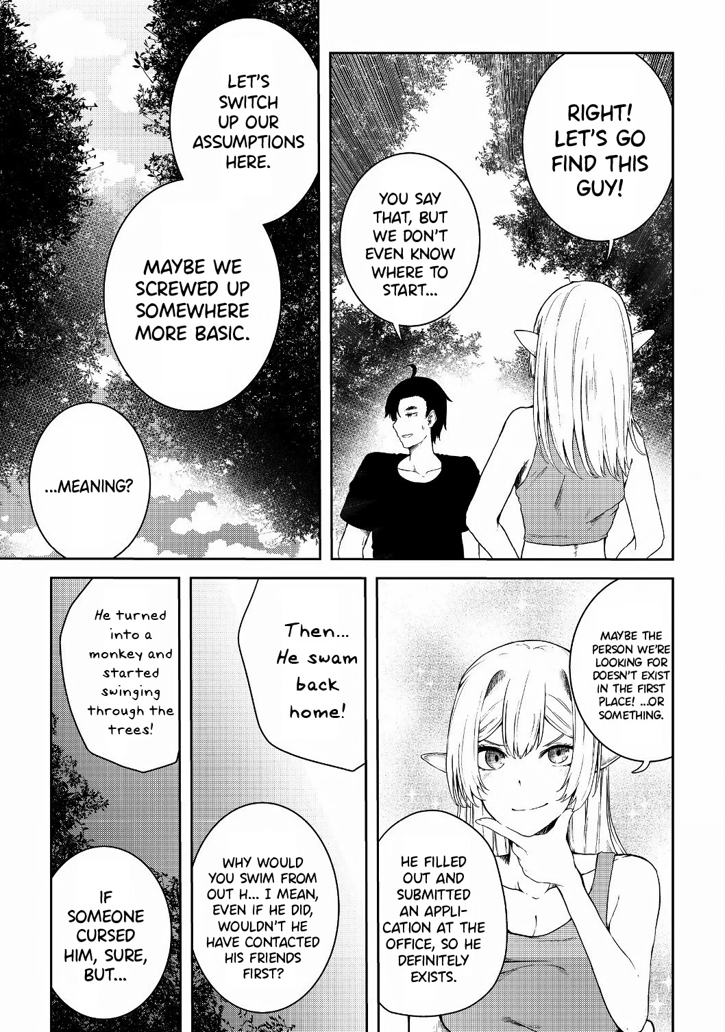 Sharing Life On A Deserted Island With An Elf chapter 11 page 10