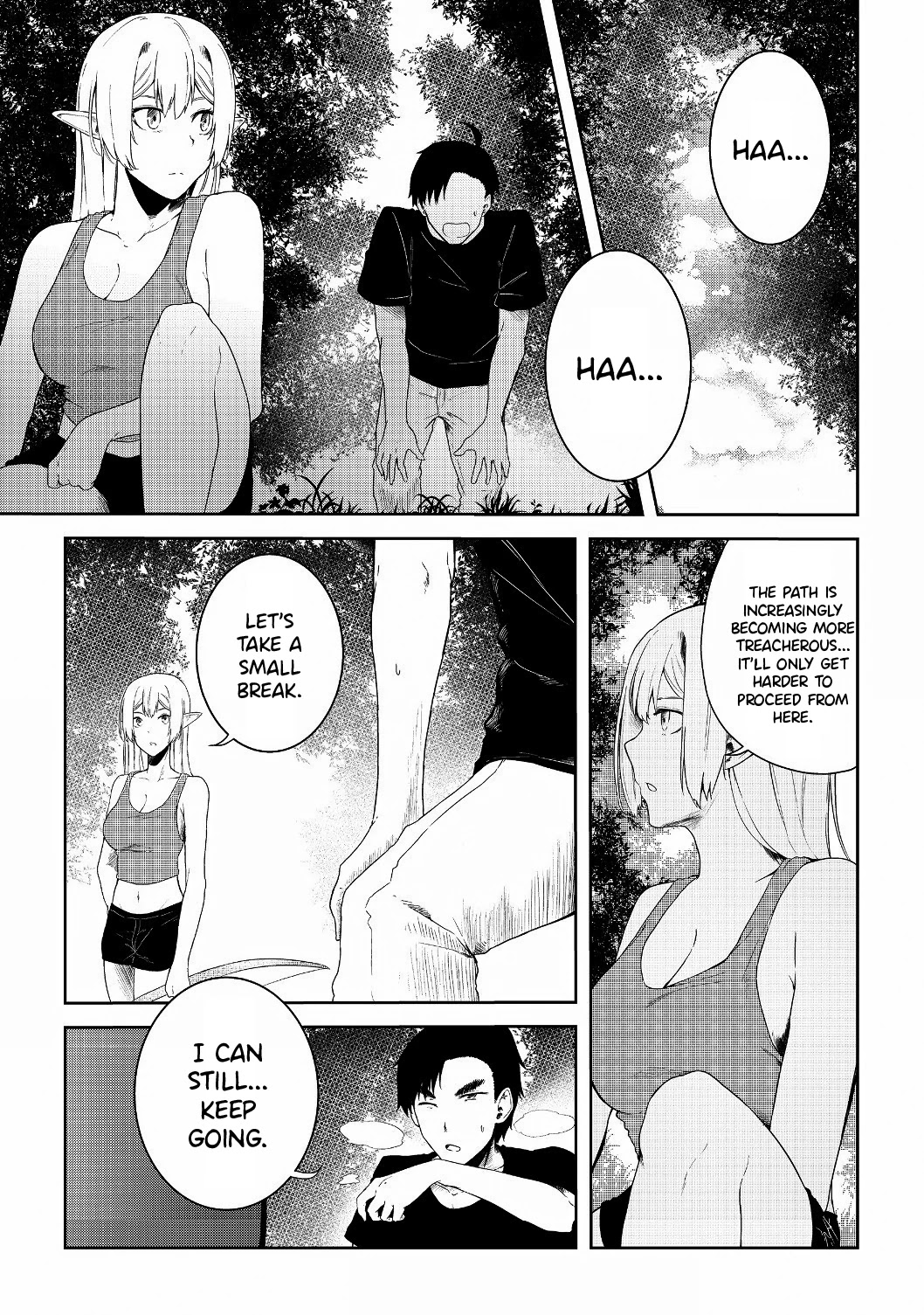 Sharing Life On A Deserted Island With An Elf chapter 11 page 2