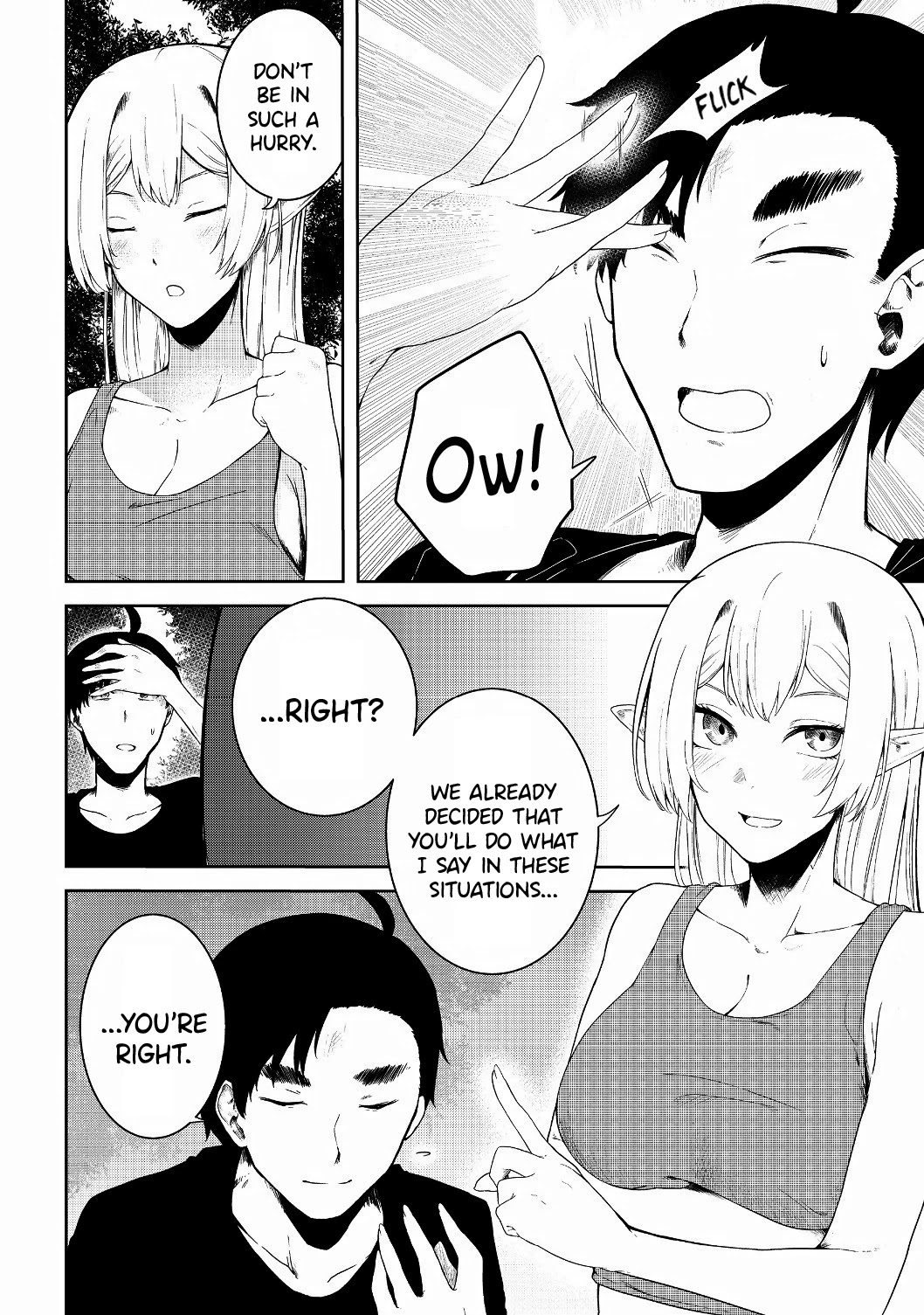 Sharing Life On A Deserted Island With An Elf chapter 11 page 3