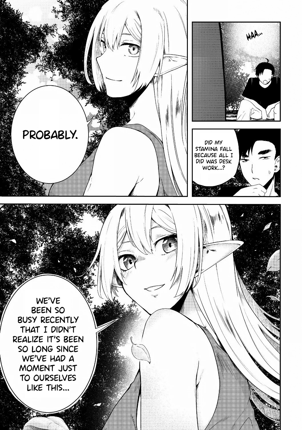 Sharing Life On A Deserted Island With An Elf chapter 11 page 4