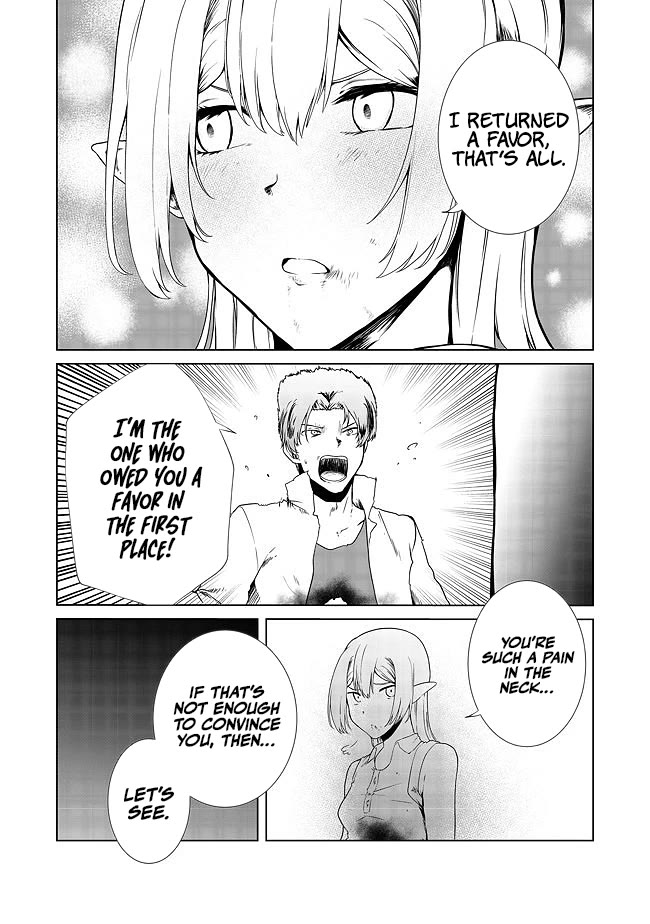 Sharing Life On A Deserted Island With An Elf chapter 18 page 8