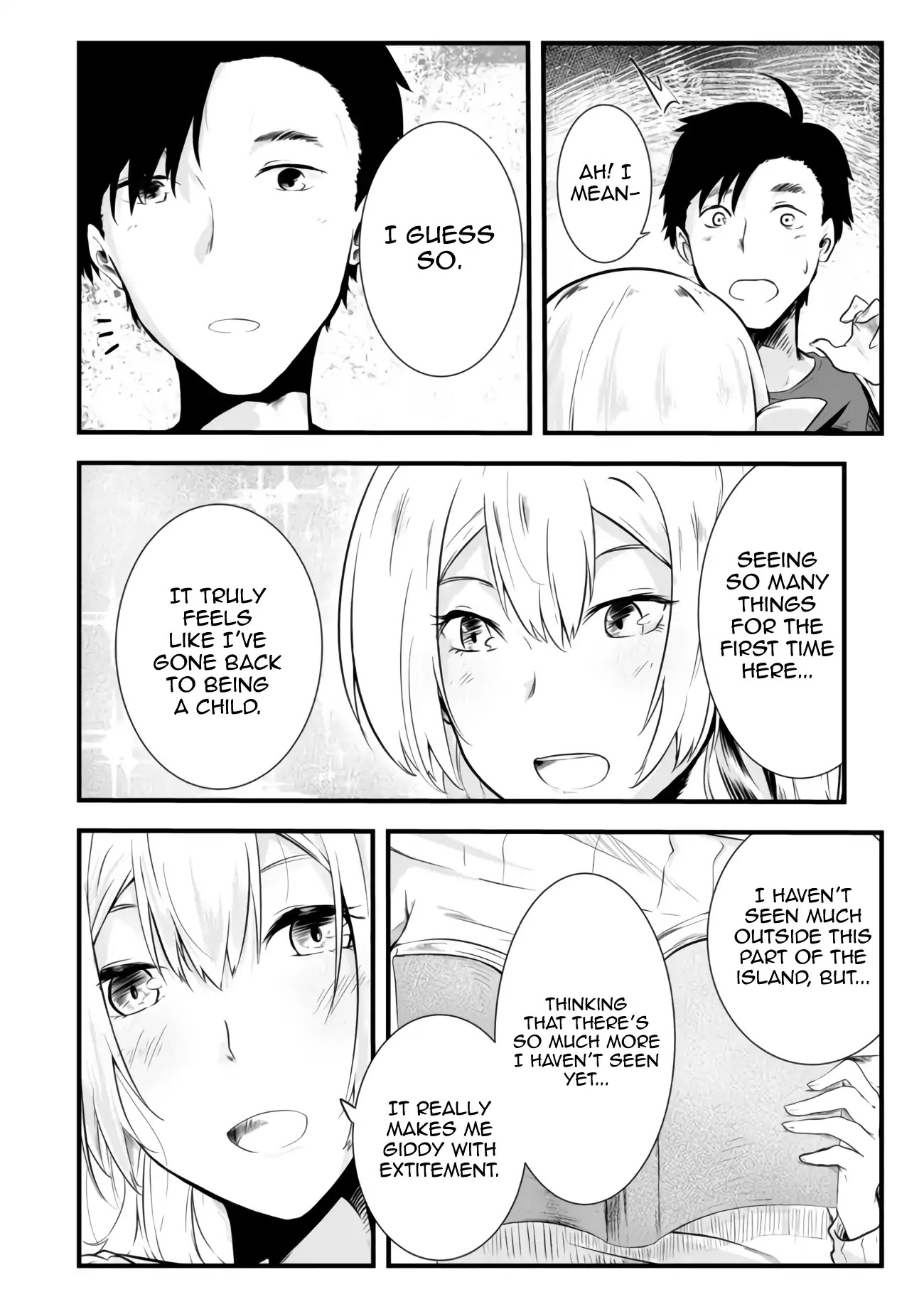 Sharing Life On A Deserted Island With An Elf chapter 2 page 11