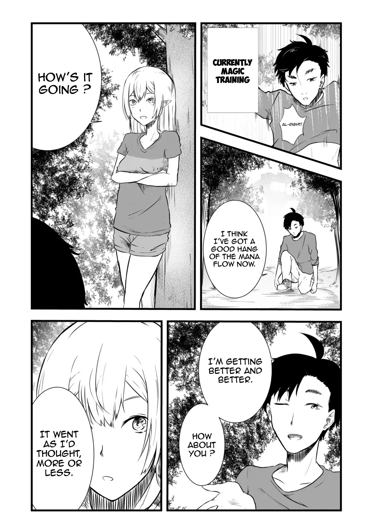 Sharing Life On A Deserted Island With An Elf chapter 2 page 35