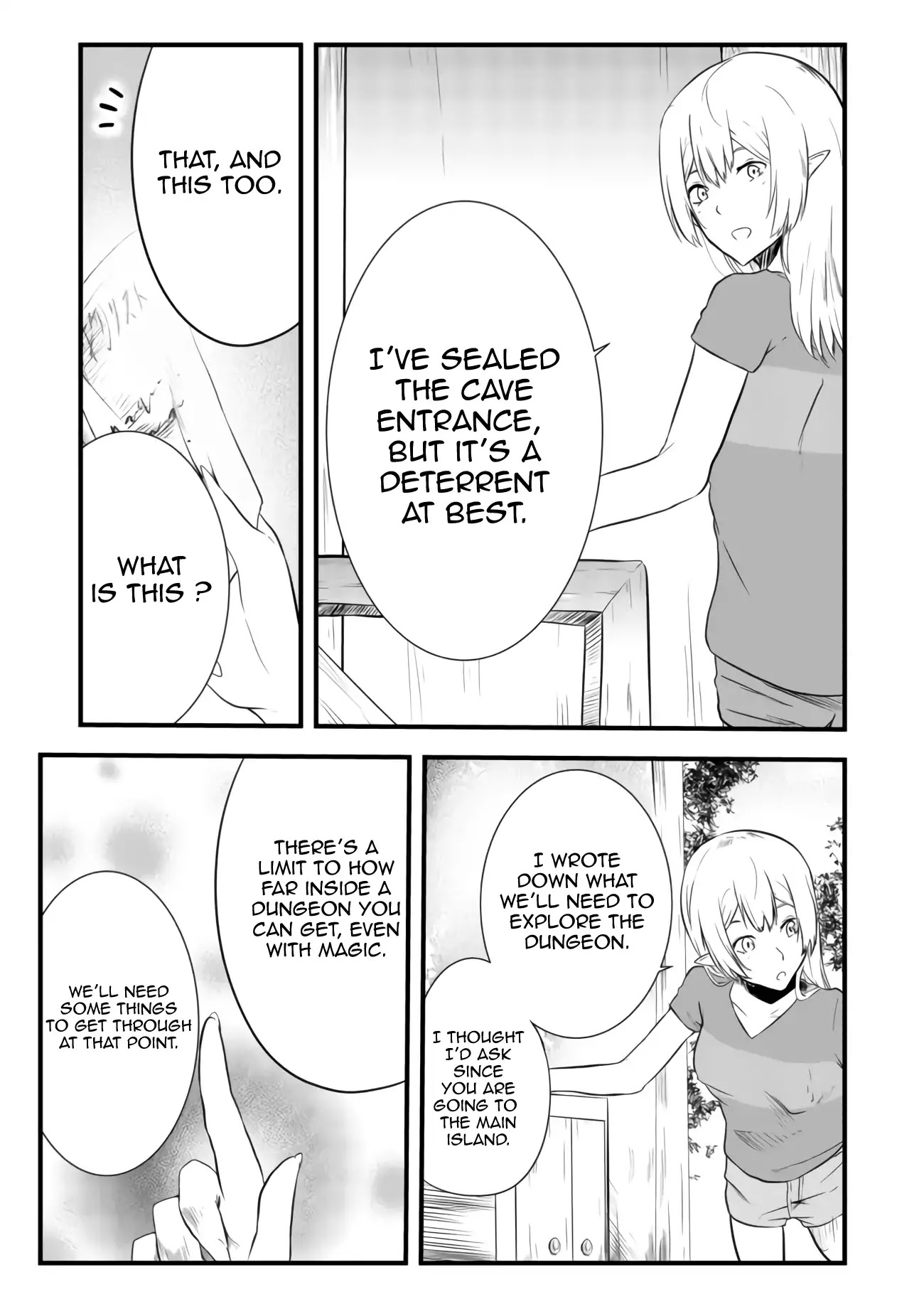 Sharing Life On A Deserted Island With An Elf chapter 2 page 38