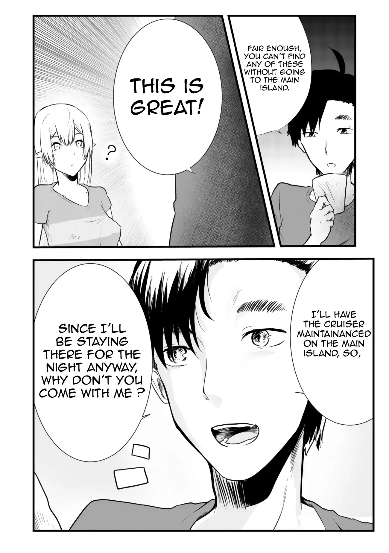 Sharing Life On A Deserted Island With An Elf chapter 2 page 39