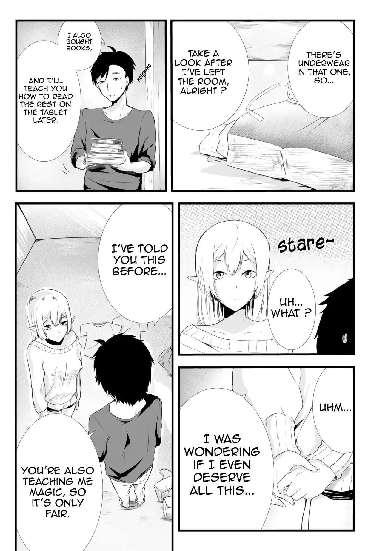 Sharing Life On A Deserted Island With An Elf chapter 2 page 6