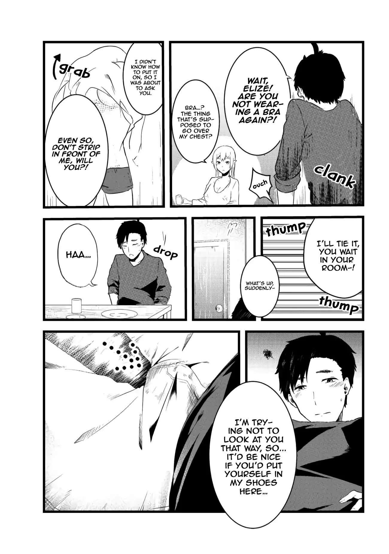 Sharing Life On A Deserted Island With An Elf chapter 3 page 10