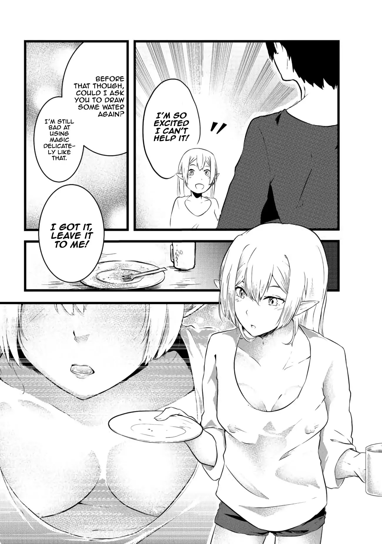 Sharing Life On A Deserted Island With An Elf chapter 3 page 9