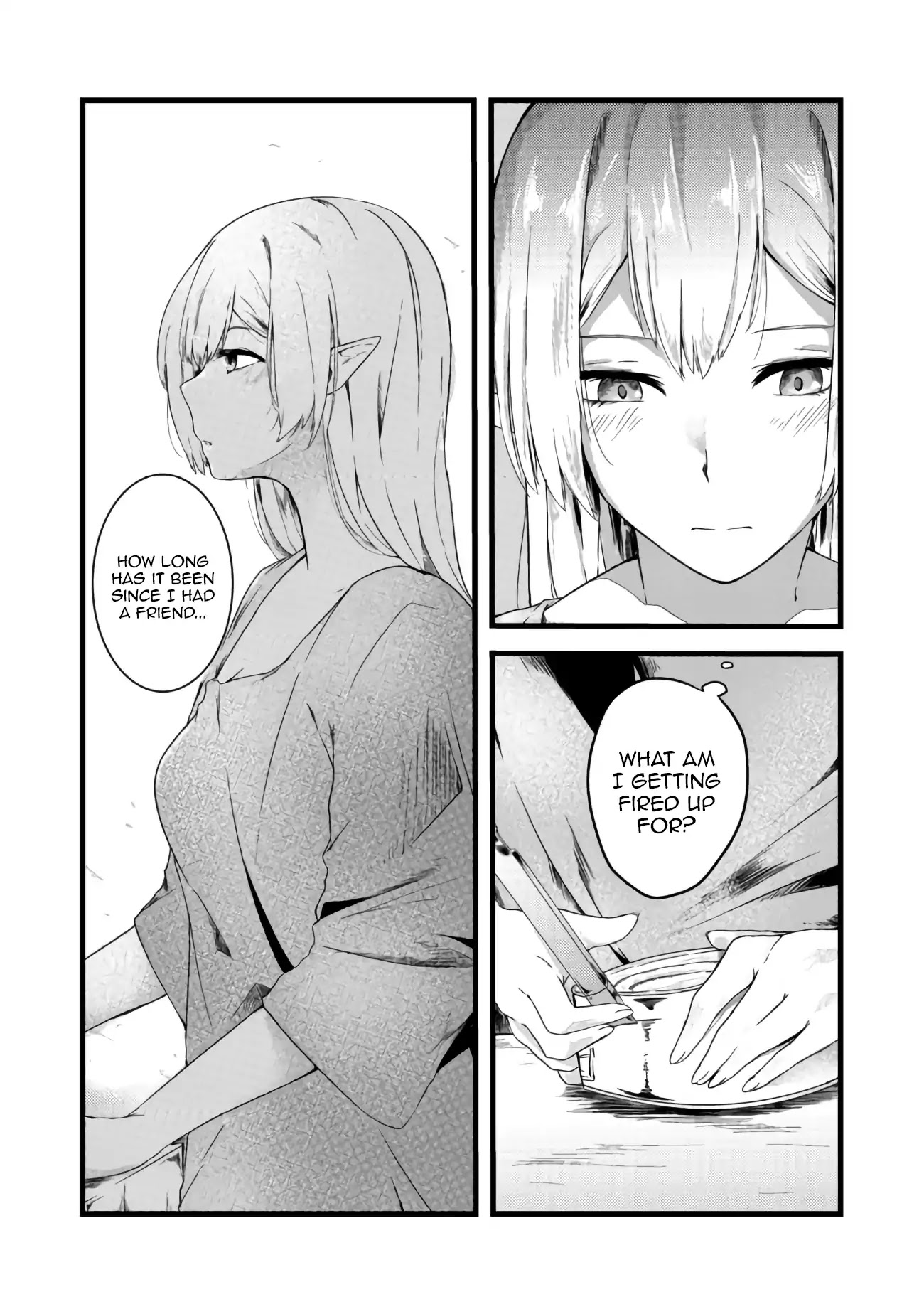 Sharing Life On A Deserted Island With An Elf chapter 4 page 28